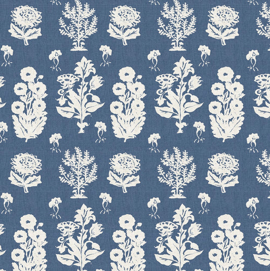 Chess Norton Denim Made to Measure Roman Blinds