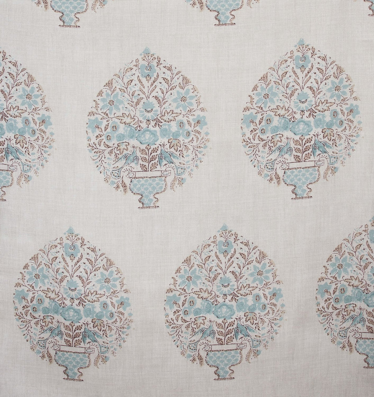 Kate Forman Nikita Aqua Made to Measure Roman Blinds