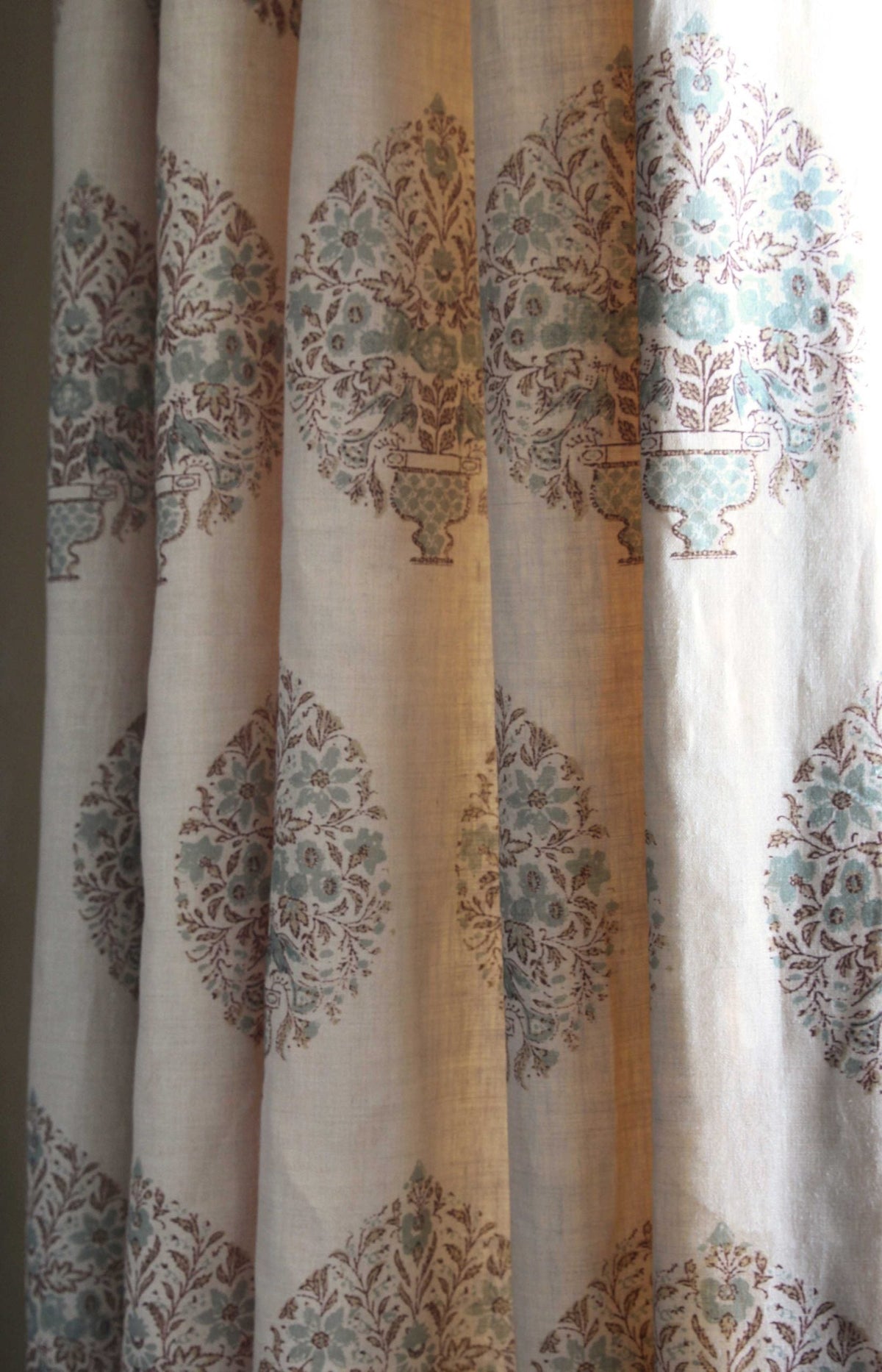 Kate Forman Nikita Aqua Made to Measure Curtains – image 2