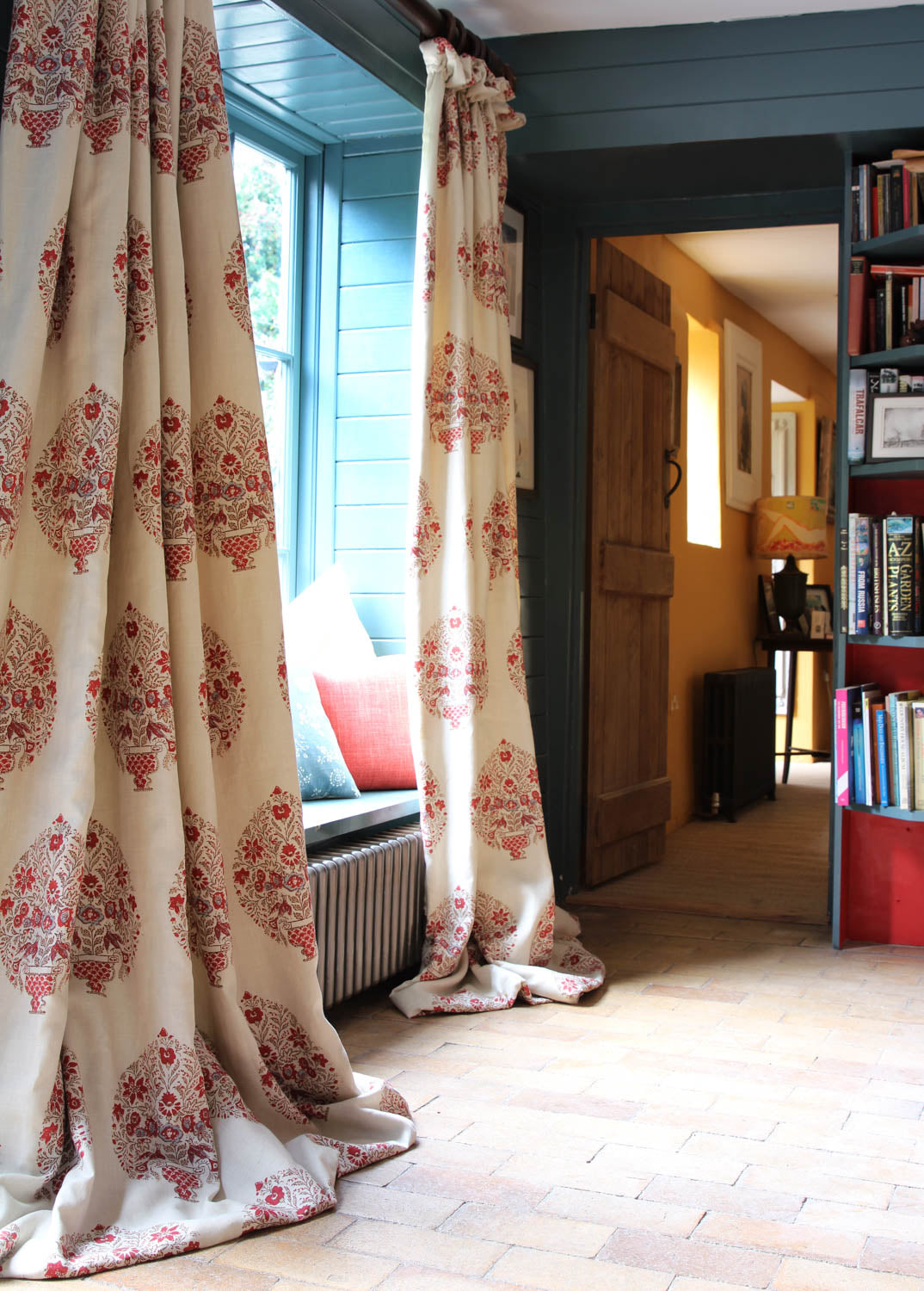 Kate Forman Nikita Red Made to Measure Curtains – image 2