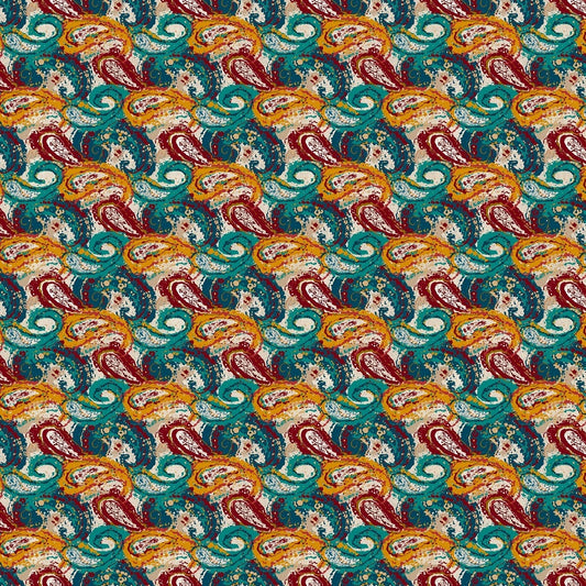 Chess Nima Kingfisher Made to Measure Curtains