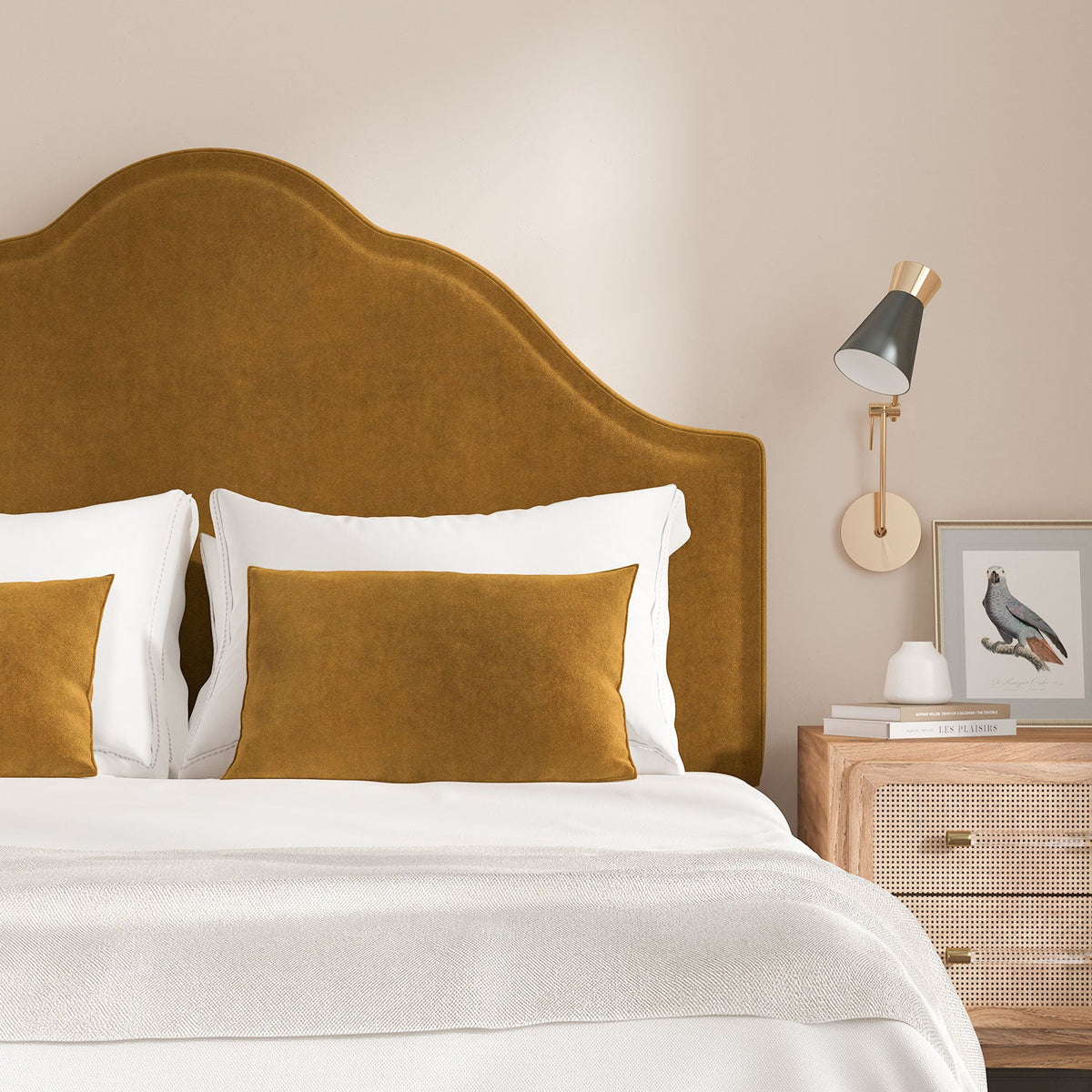 Linwood NoMo Bronze FR Made to Measure Curtains
