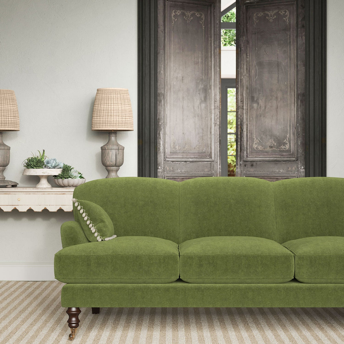 Linwood NoMo Lawn FR Made to Measure Roman Blinds