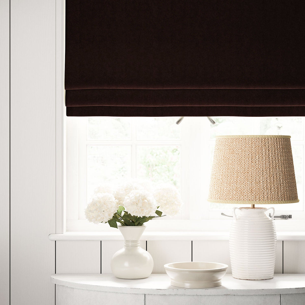 Linwood NoMo Merlot FR Made to Measure Curtains