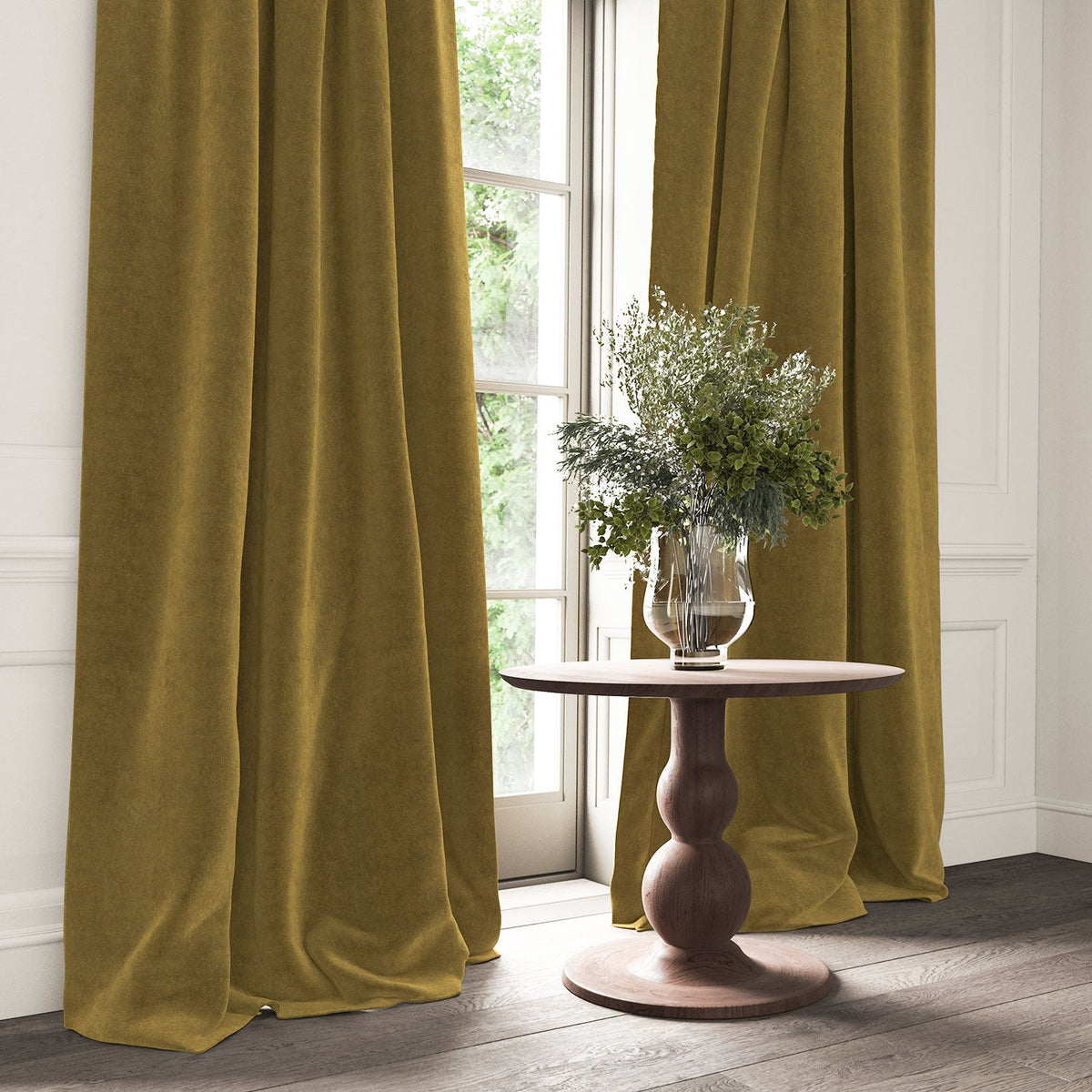 Linwood NoMo Seaweed FR Made to Measure Roman Blinds
