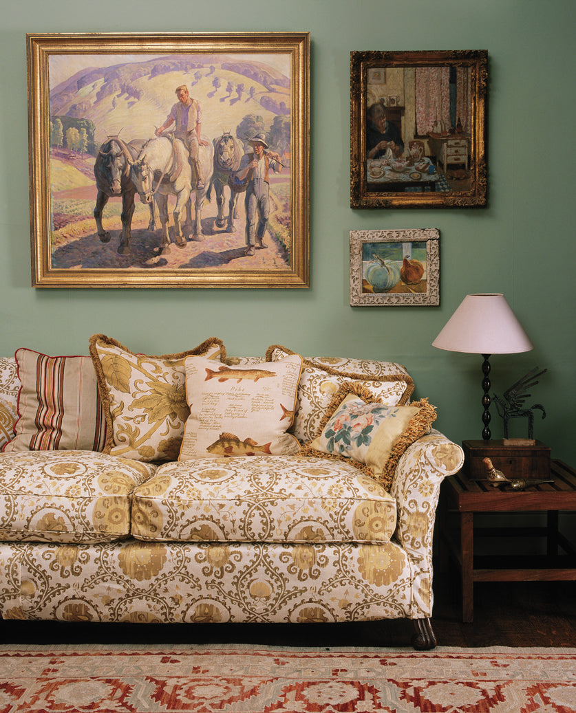 Lewis & Wood Oxus Corn Made to Measure Curtains – lifestyle photograph