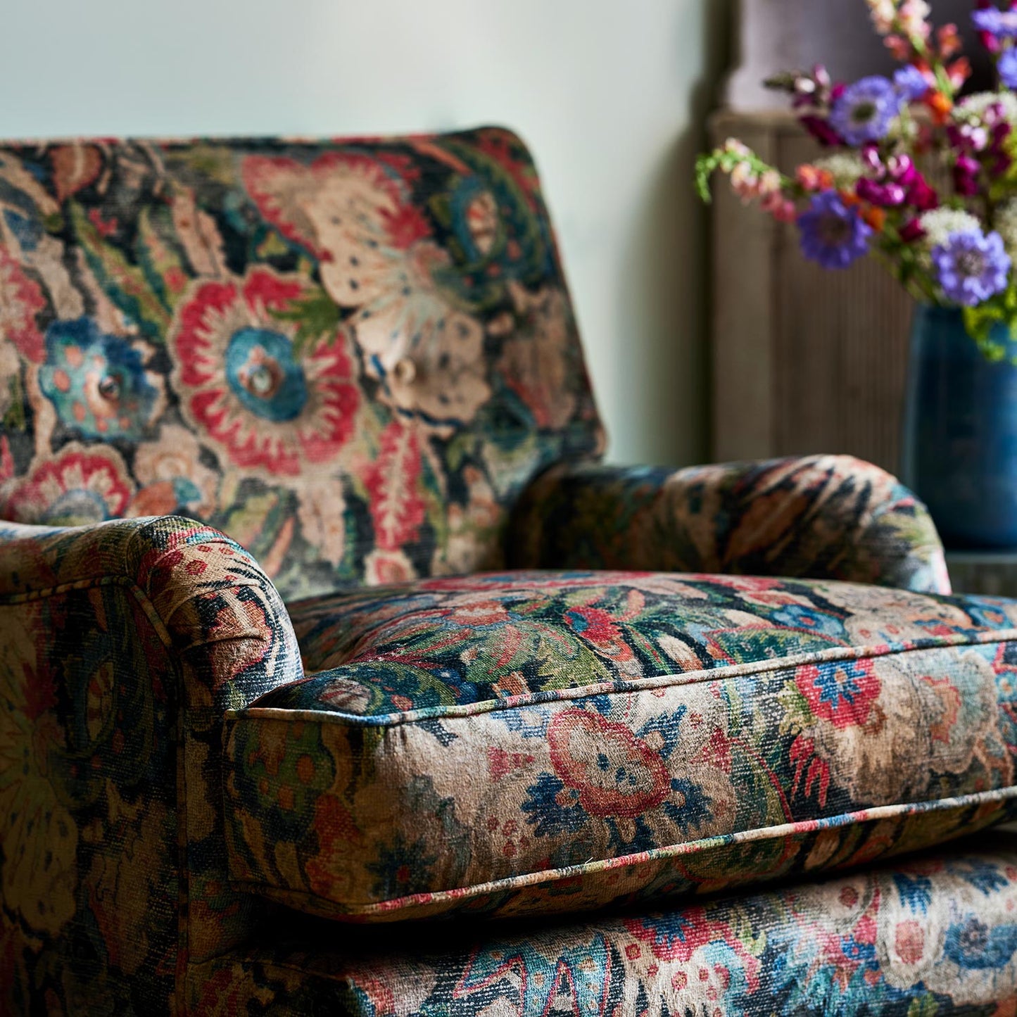 Linwood Bizarre Multi FR Made to Measure Curtains