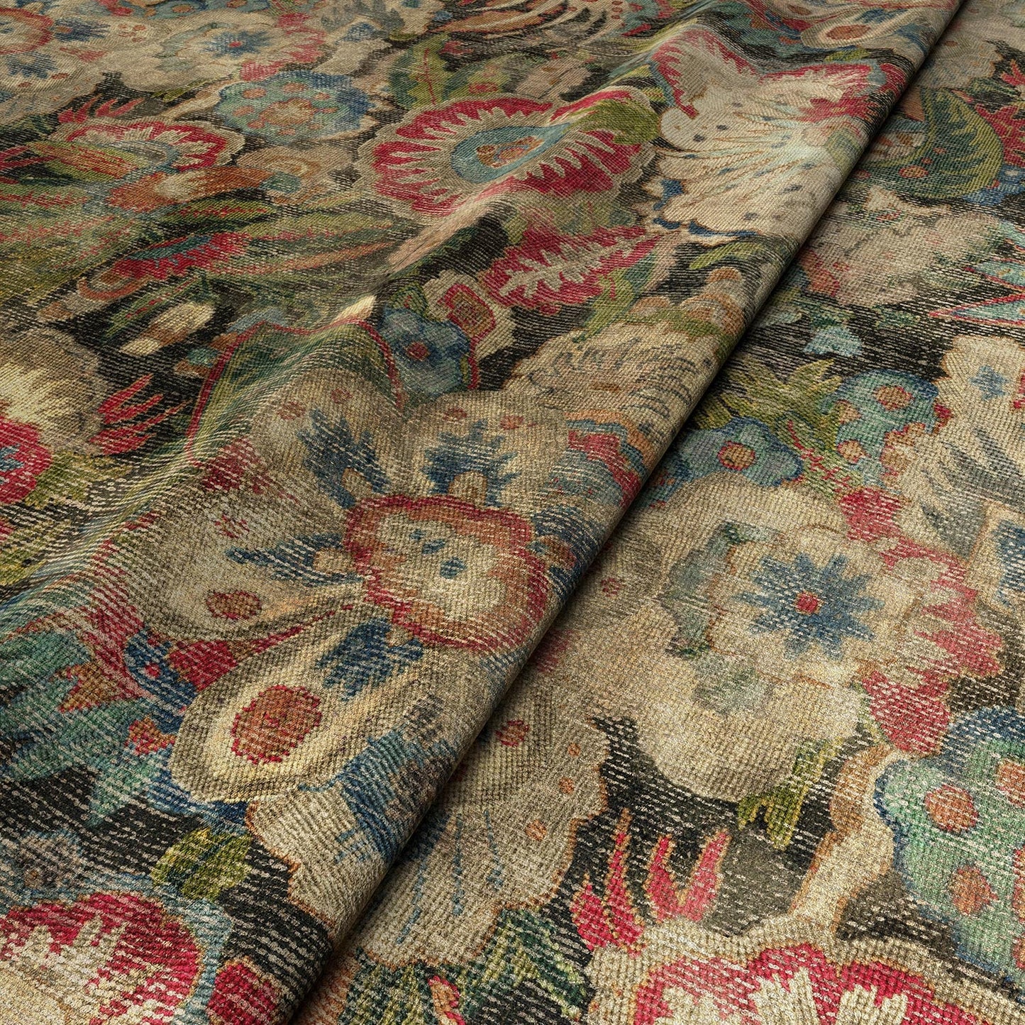 Linwood Bizarre Multi FR Made to Measure Curtains