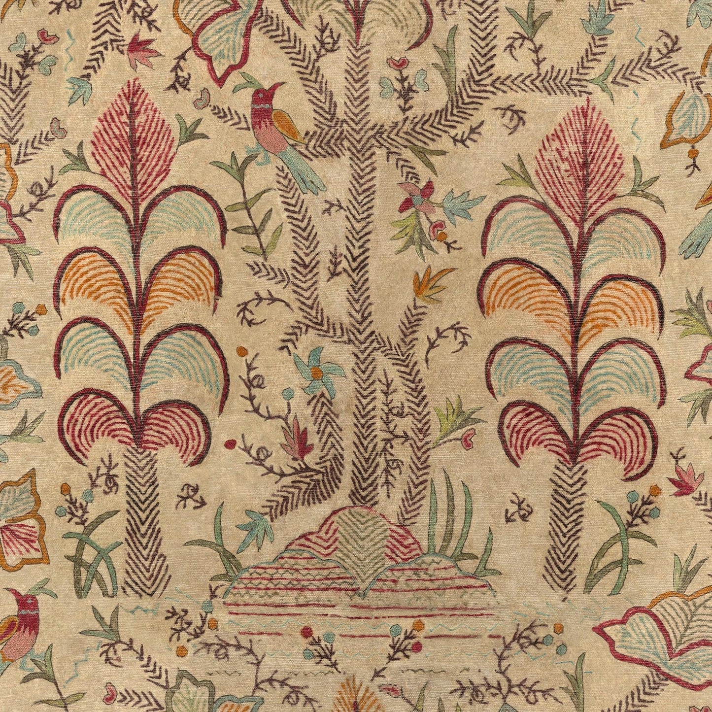 Linwood Songbird Sand FR Made to Measure Curtains