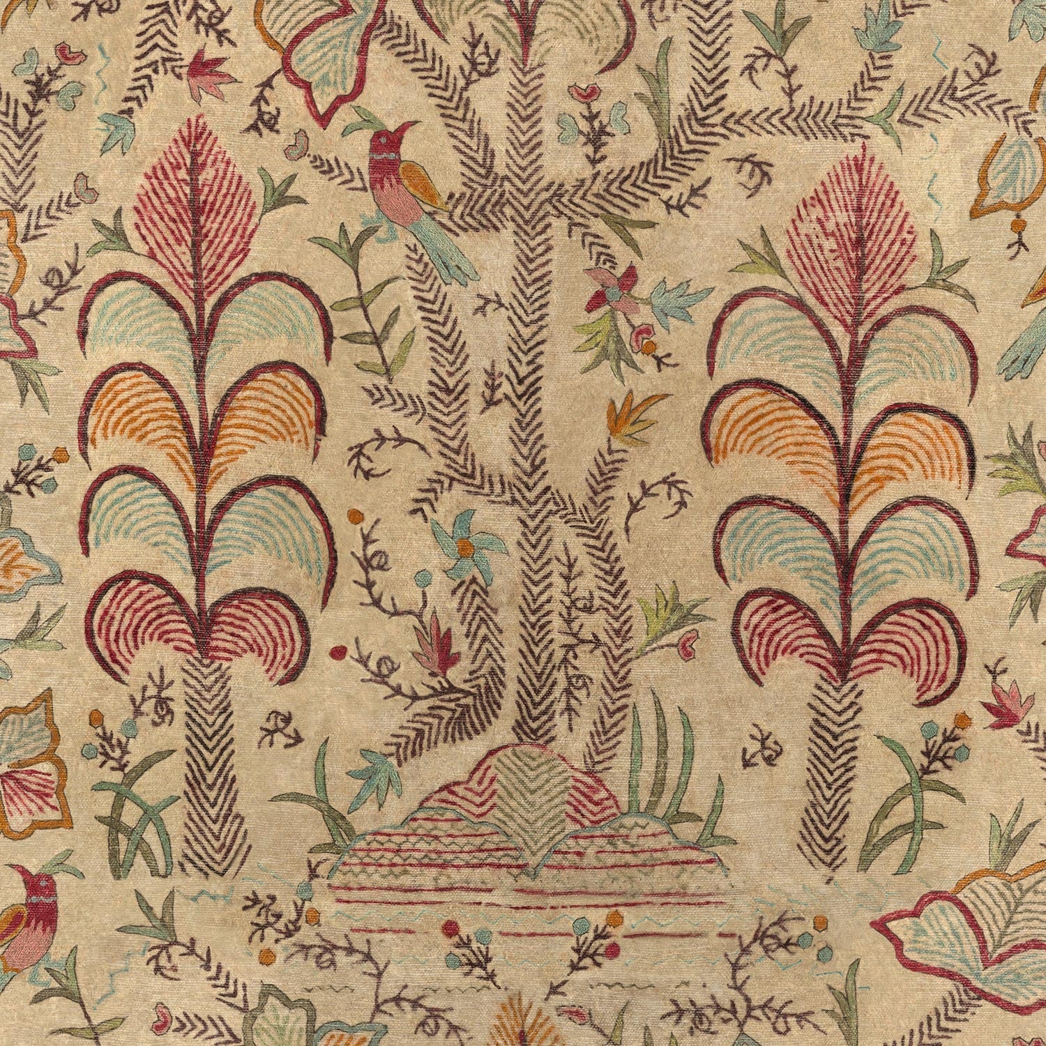 Linwood Songbird Sand FR Made to Measure Curtains