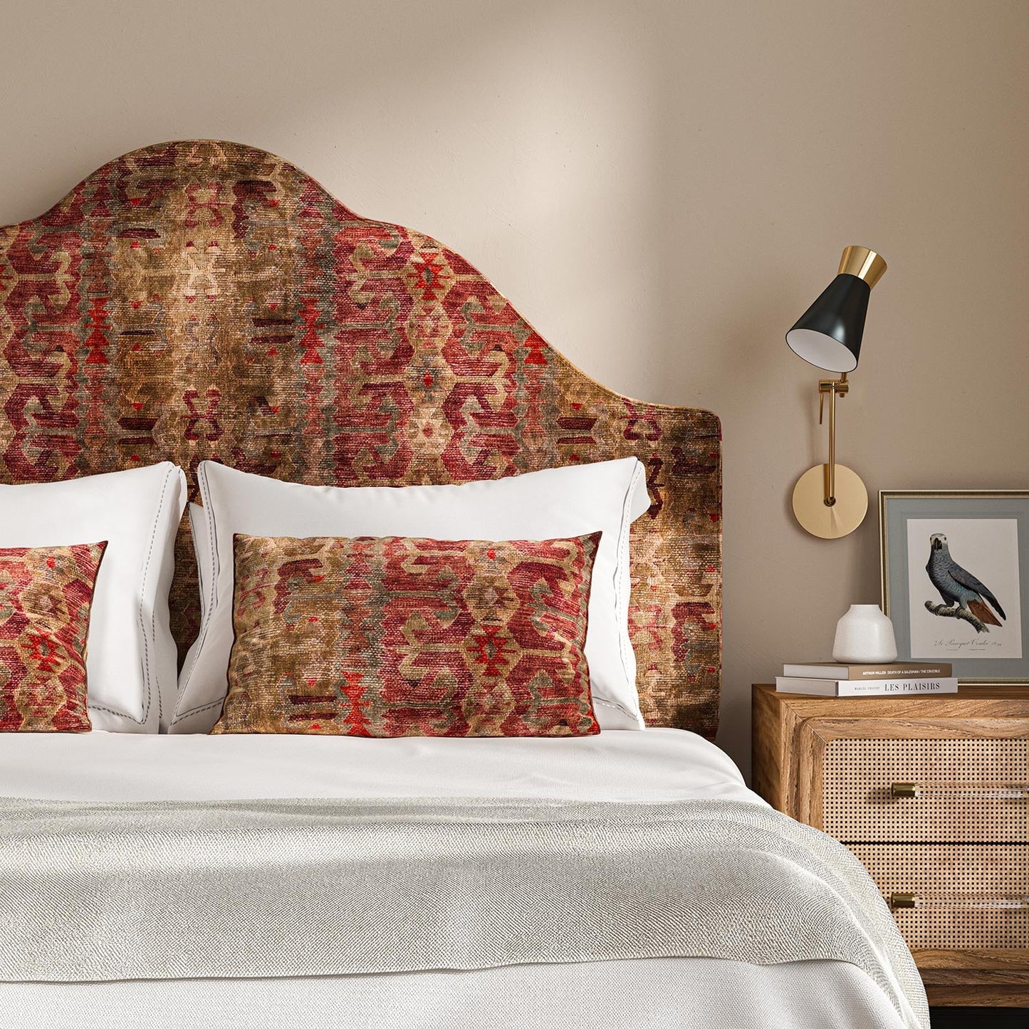Linwood Samimi Earth FR Made to Measure Curtains