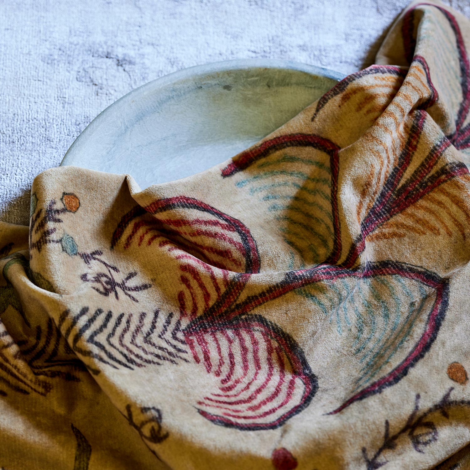 Linwood Songbird Sand FR Made to Measure Curtains