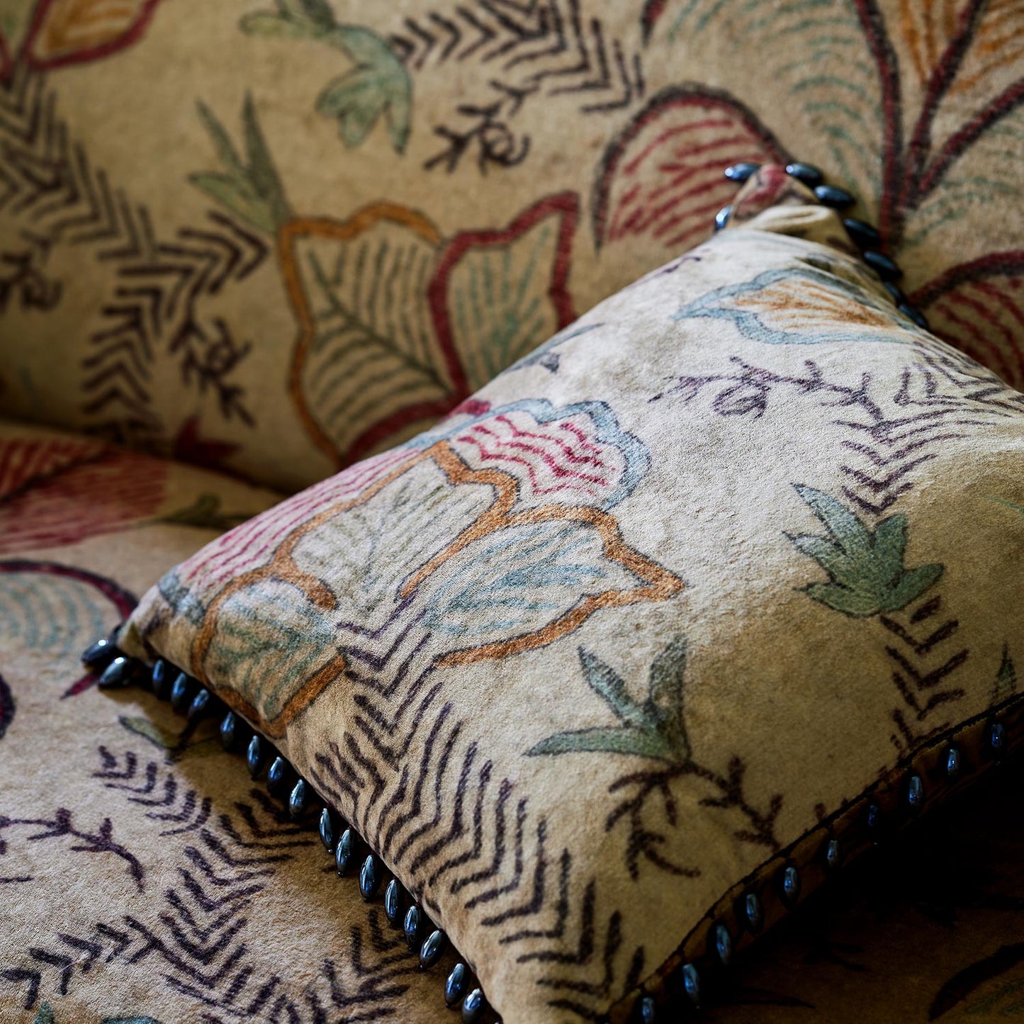 Linwood Songbird Sand FR Made to Measure Curtains