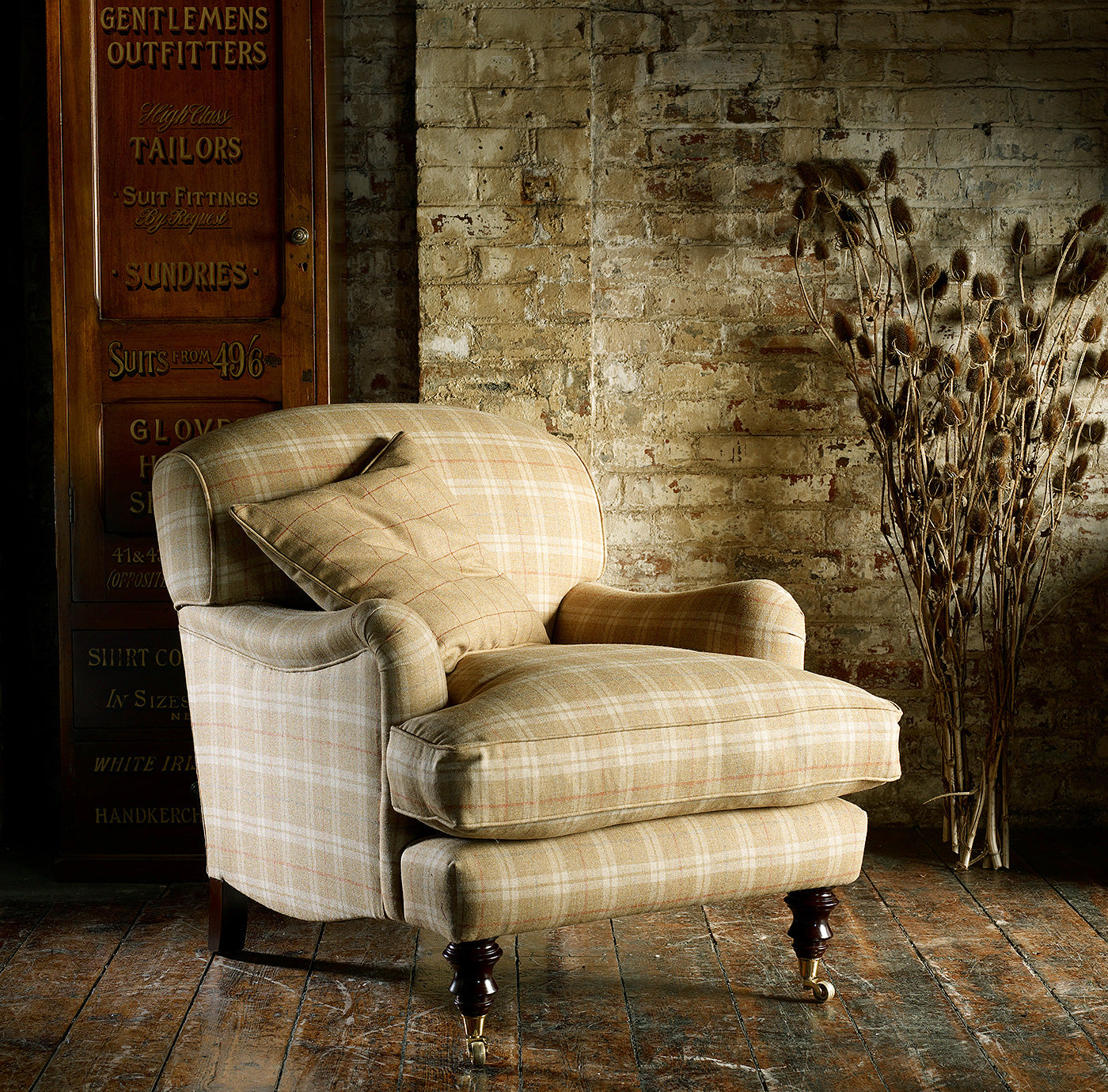 Linwood Samphrey Glengarry FR Made to Measure Curtains