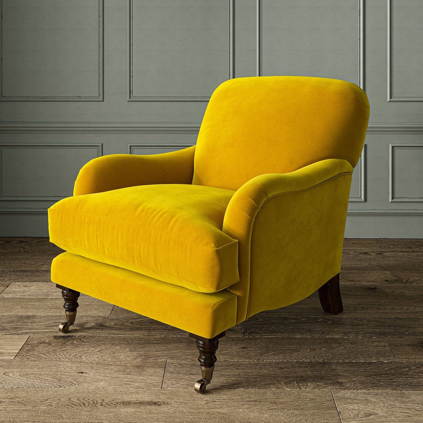 Linwood Omega Canary CFR Made to Measure Curtains