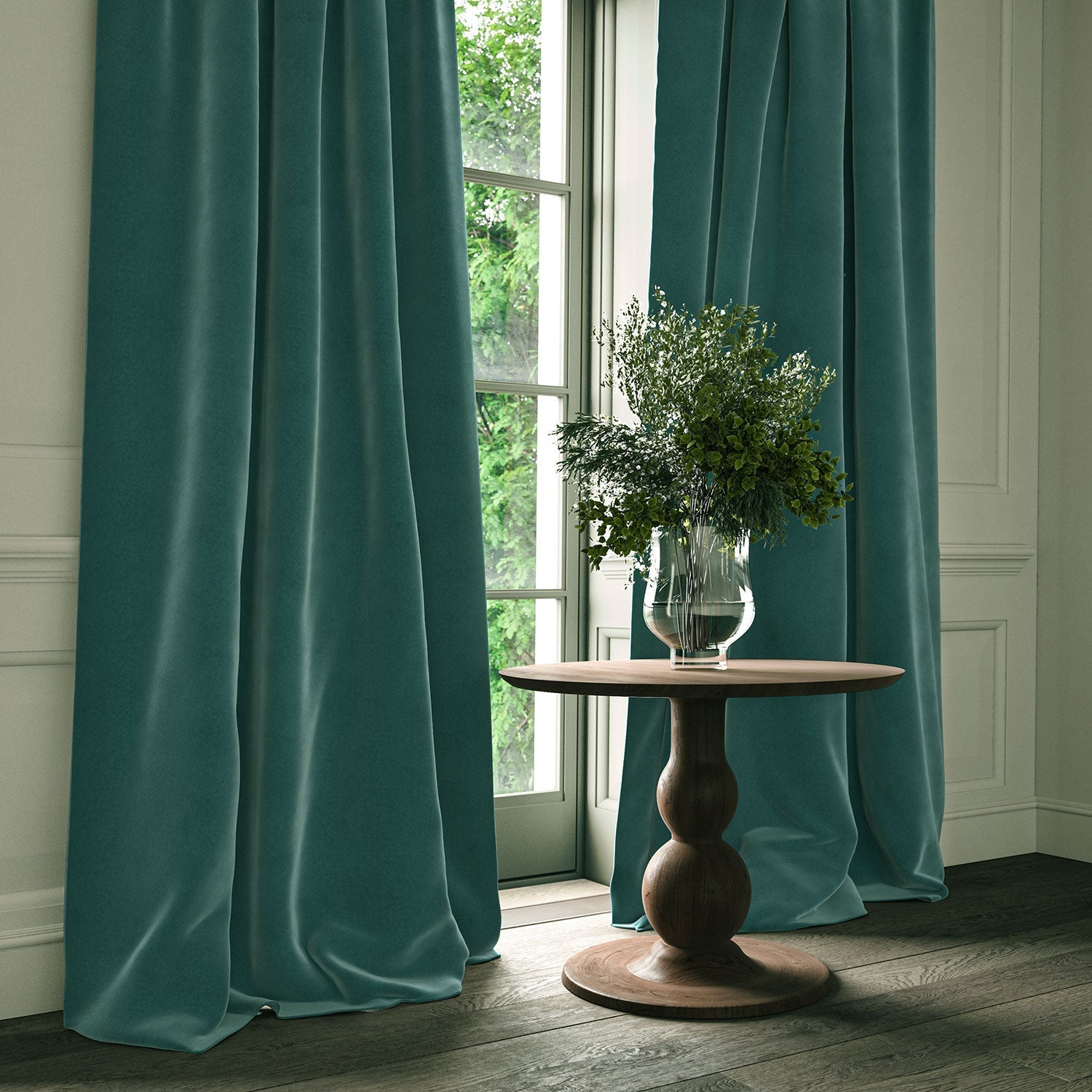 Linwood Omega Caribbean CFR Made to Measure Curtains