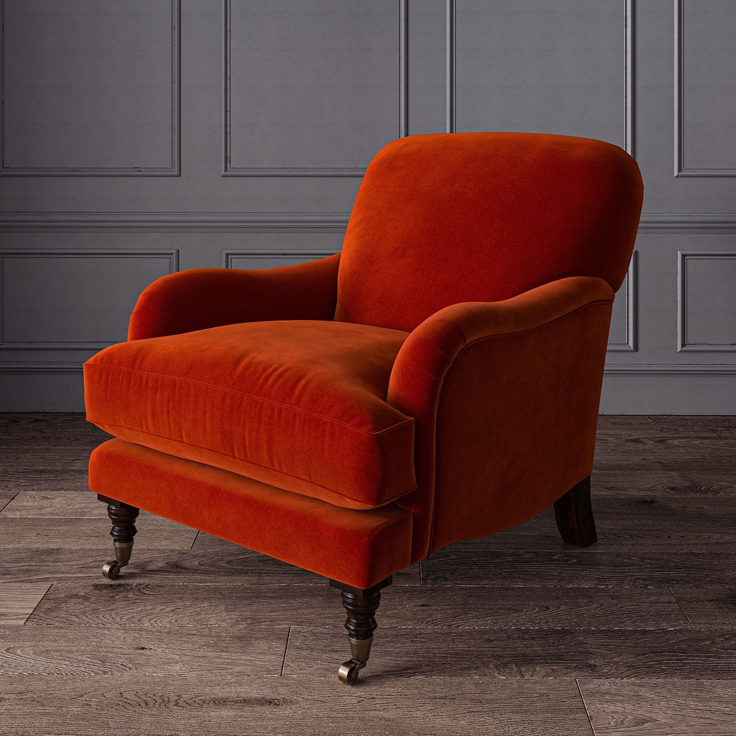 Linwood Omega Carnelian CFR Made to Measure Curtains