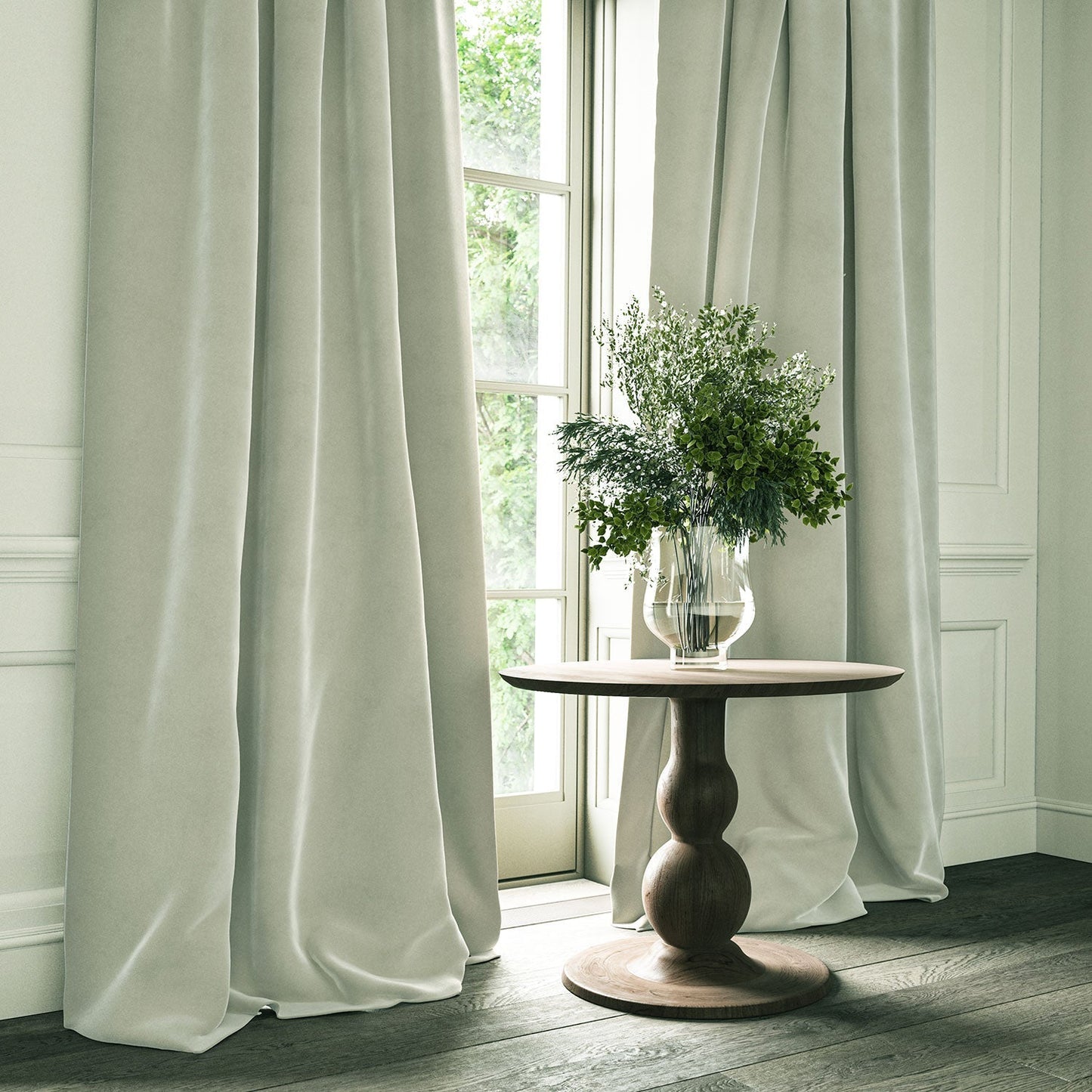 Linwood Omega Cloud CFR Made to Measure Curtains