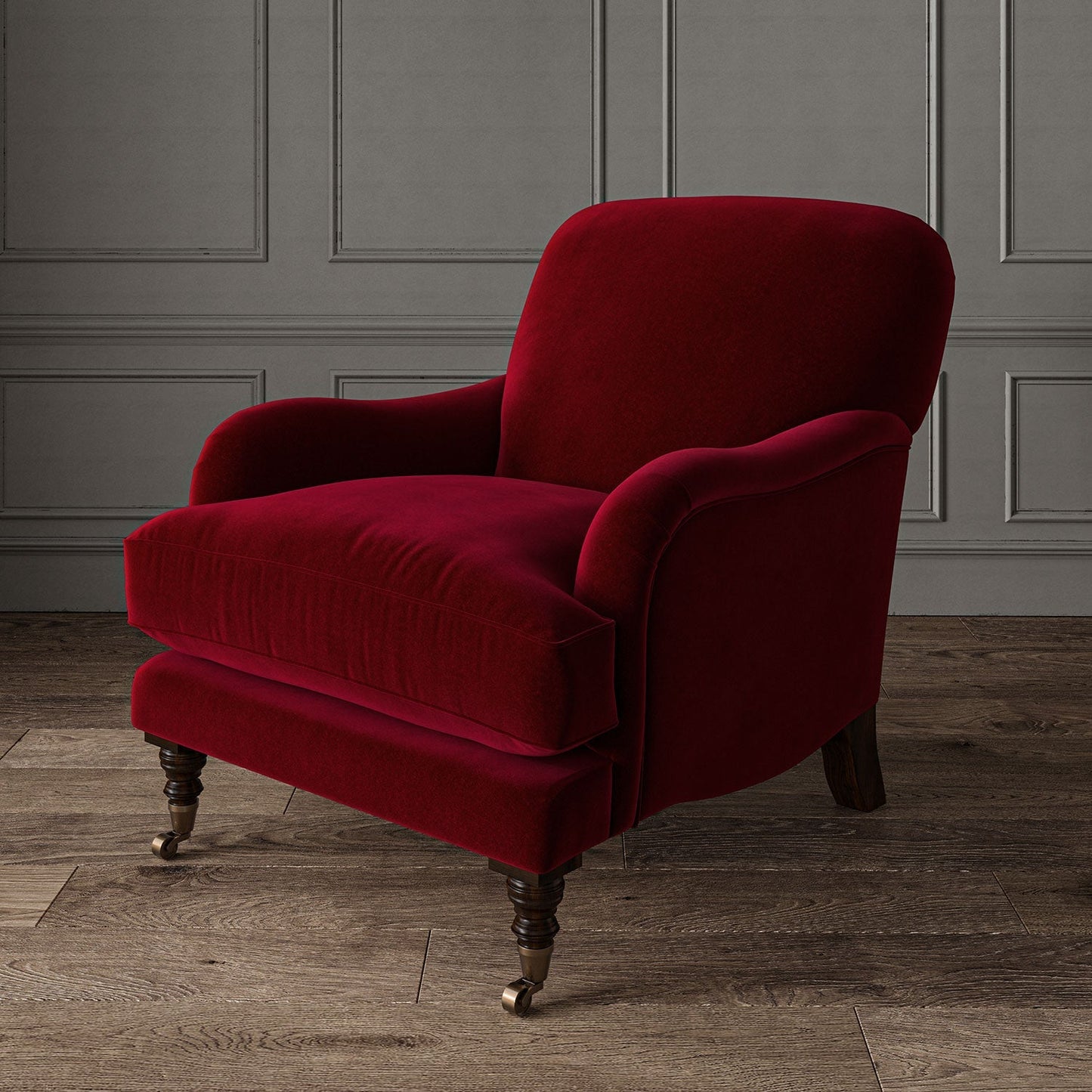 Linwood Omega Crimson CFR Made to Measure Curtains