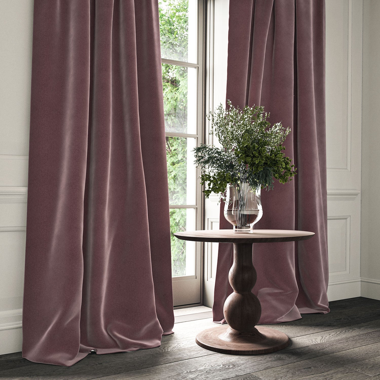 Linwood Omega Haze CFR Made to Measure Curtains