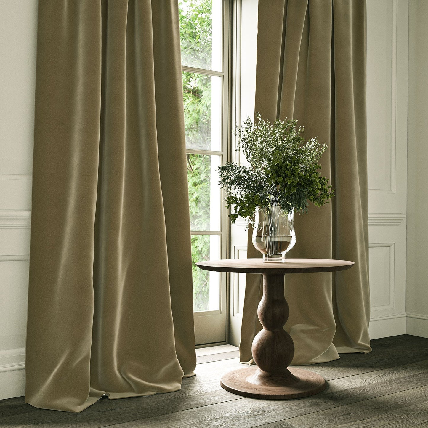 Linwood Omega Hemp CFR Made to Measure Curtains