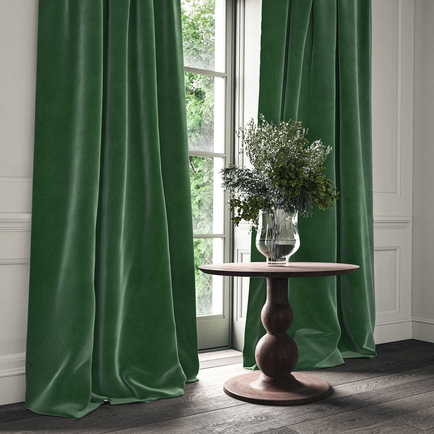 Linwood Omega Jungle CFR Made to Measure Curtains