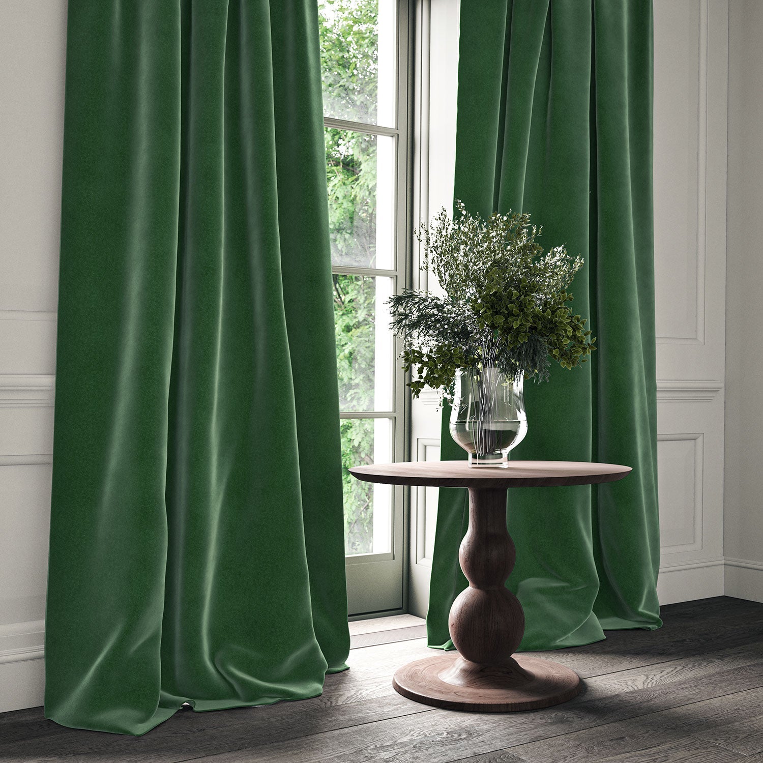 Linwood Omega Jungle CFR Made to Measure Curtains