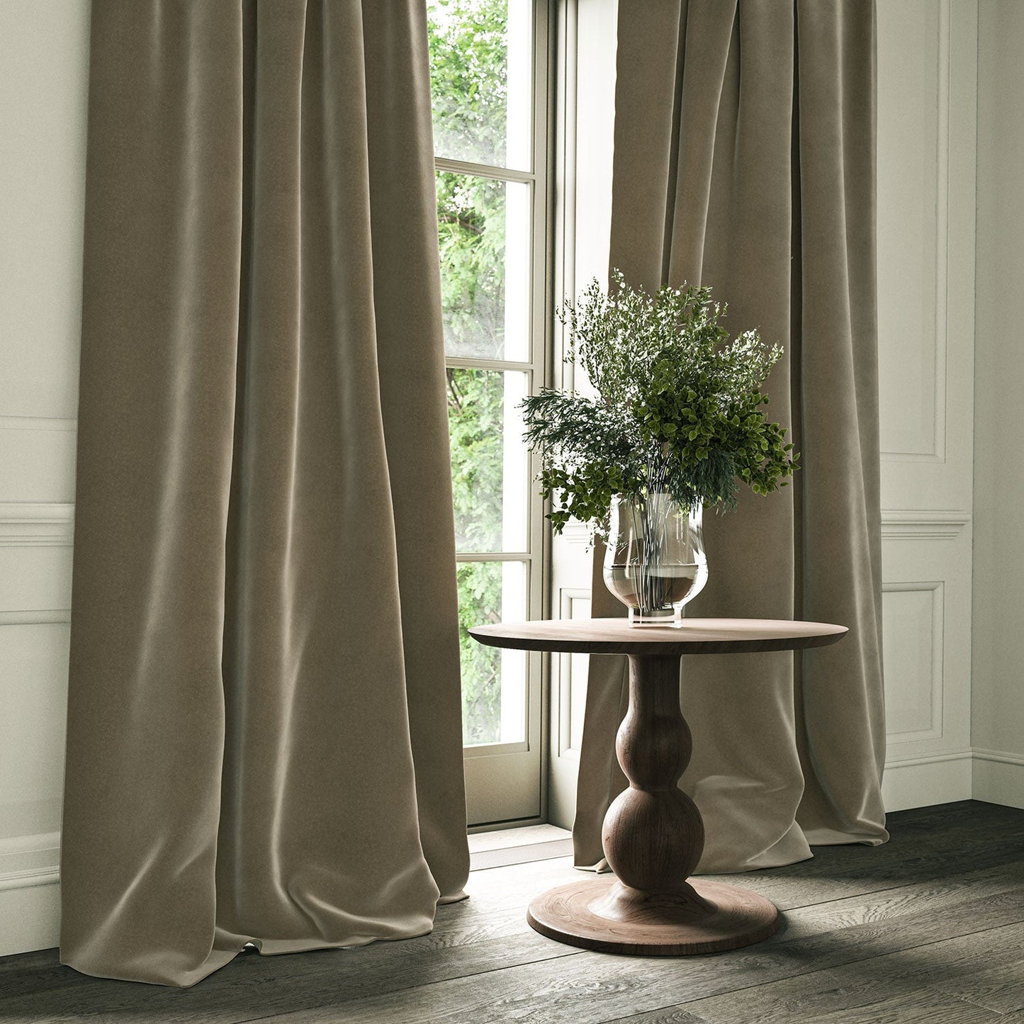 Linwood Omega Linen CFR Made to Measure Curtains
