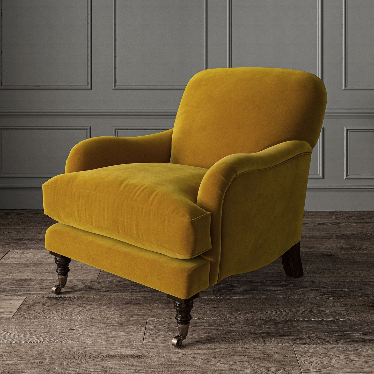 Linwood Omega Maize CFR Made to Measure Curtains