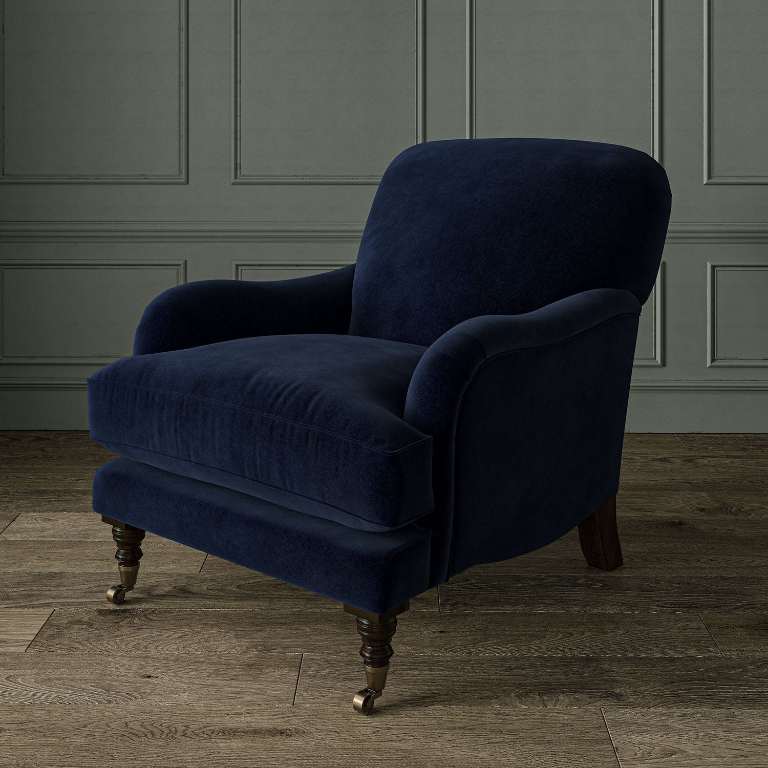 Linwood Omega Midnight CFR Made to Measure Curtains