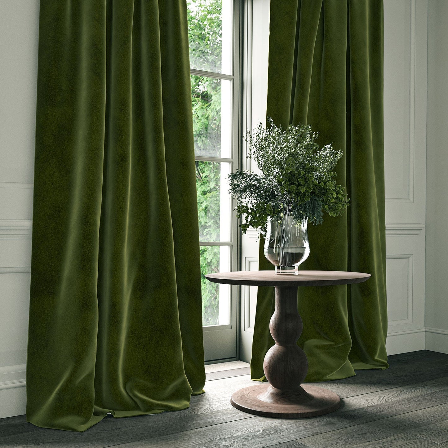 Linwood Omega Myrtle CFR Made to Measure Curtains