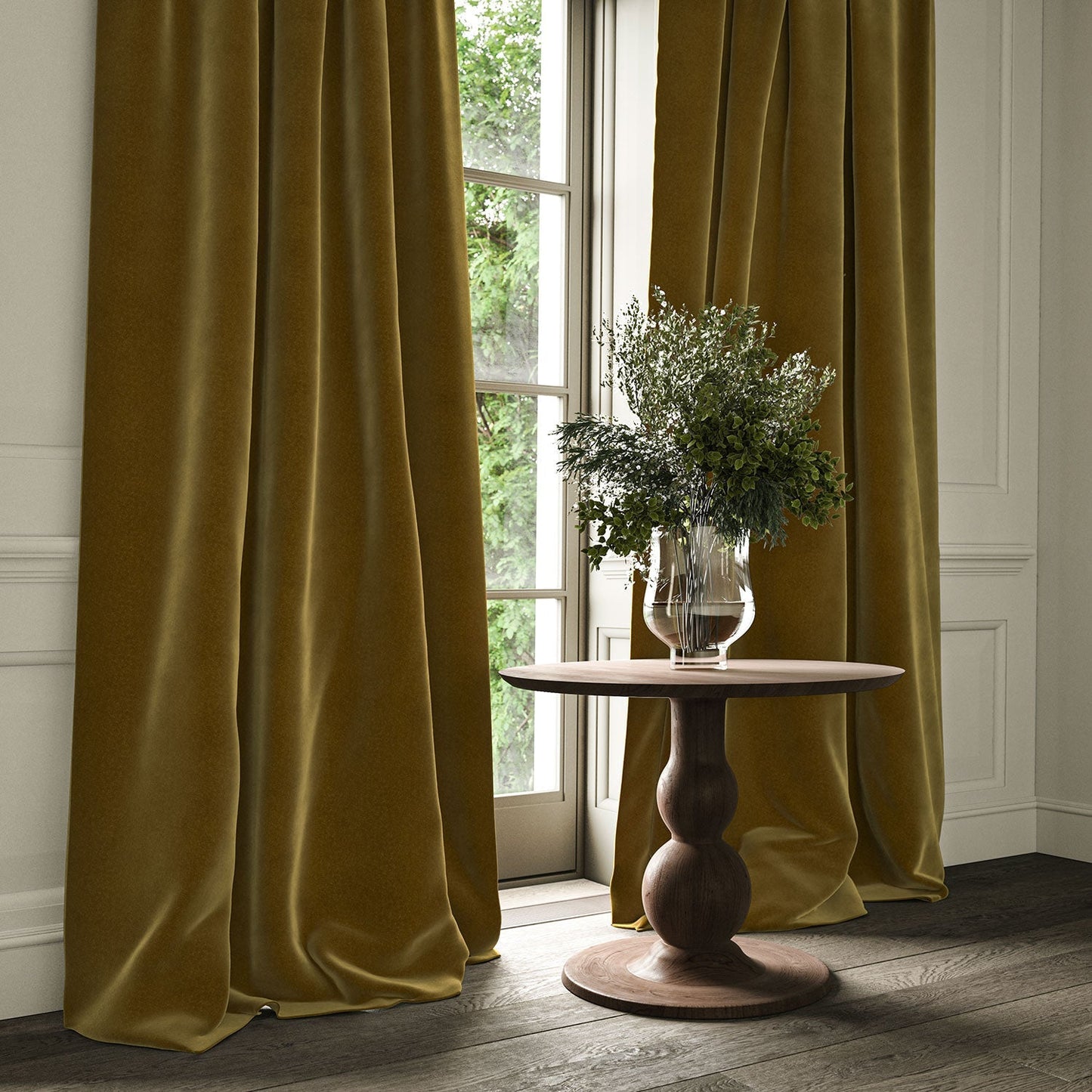 Linwood Omega Oregano CFR Made to Measure Curtains