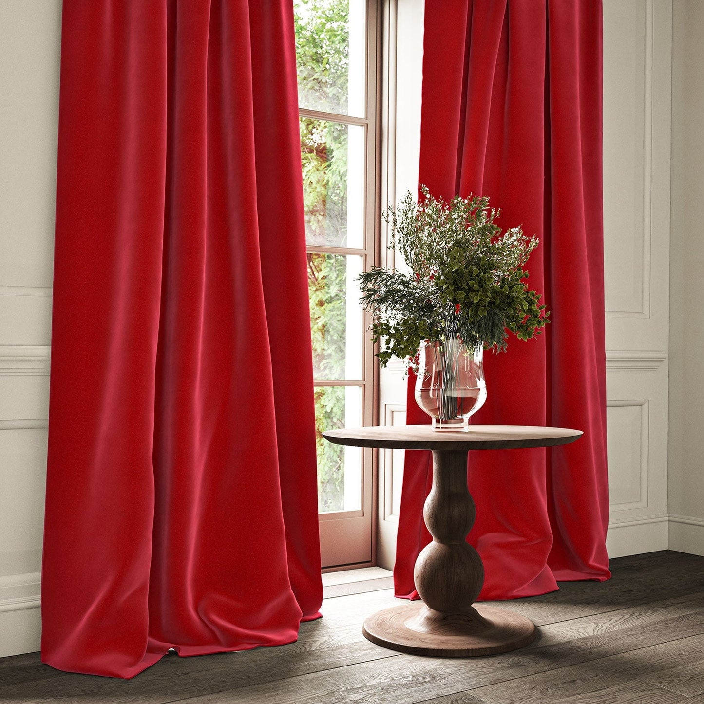 Linwood Omega Pillarbox CFR Made to Measure Curtains