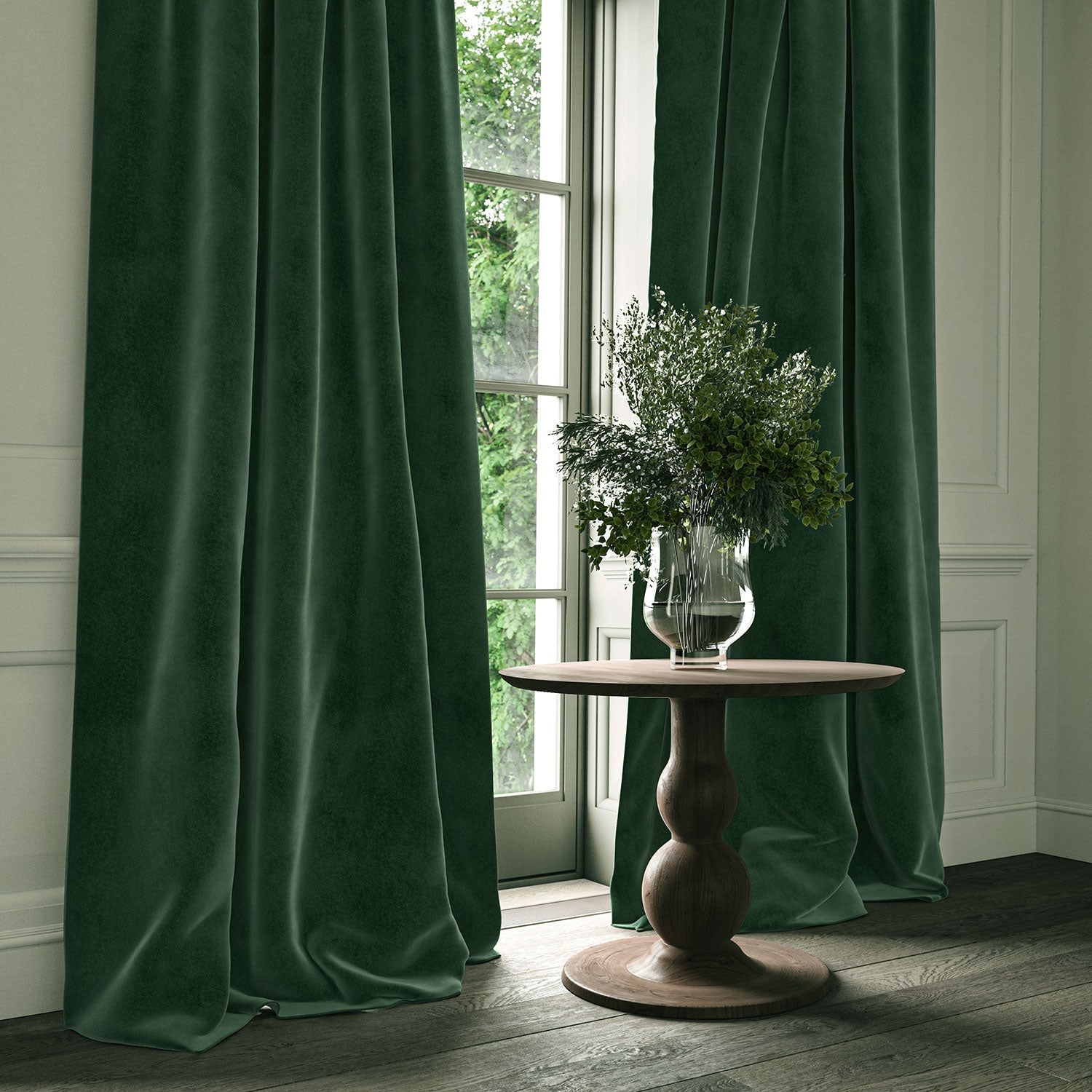 Linwood Omega Pine CFR Made to Measure Curtains