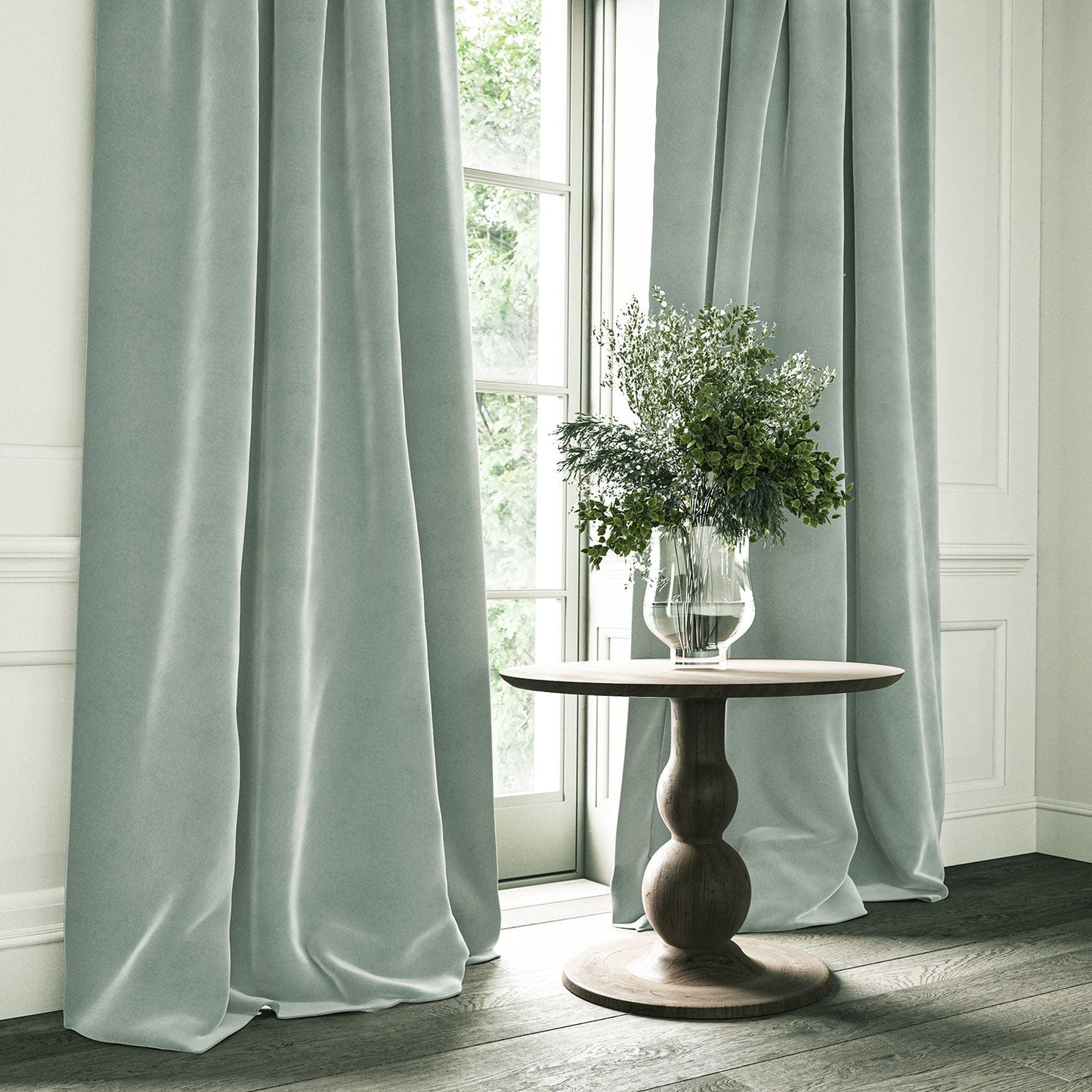 Linwood Omega Raindrop CFR Made to Measure Curtains