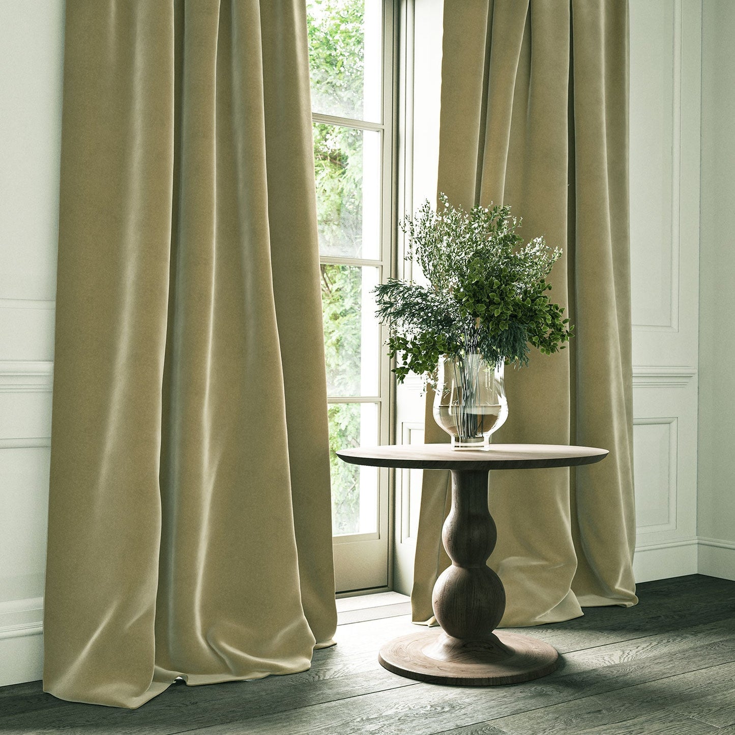 Linwood Omega Sandcastle CFR Made to Measure Curtains