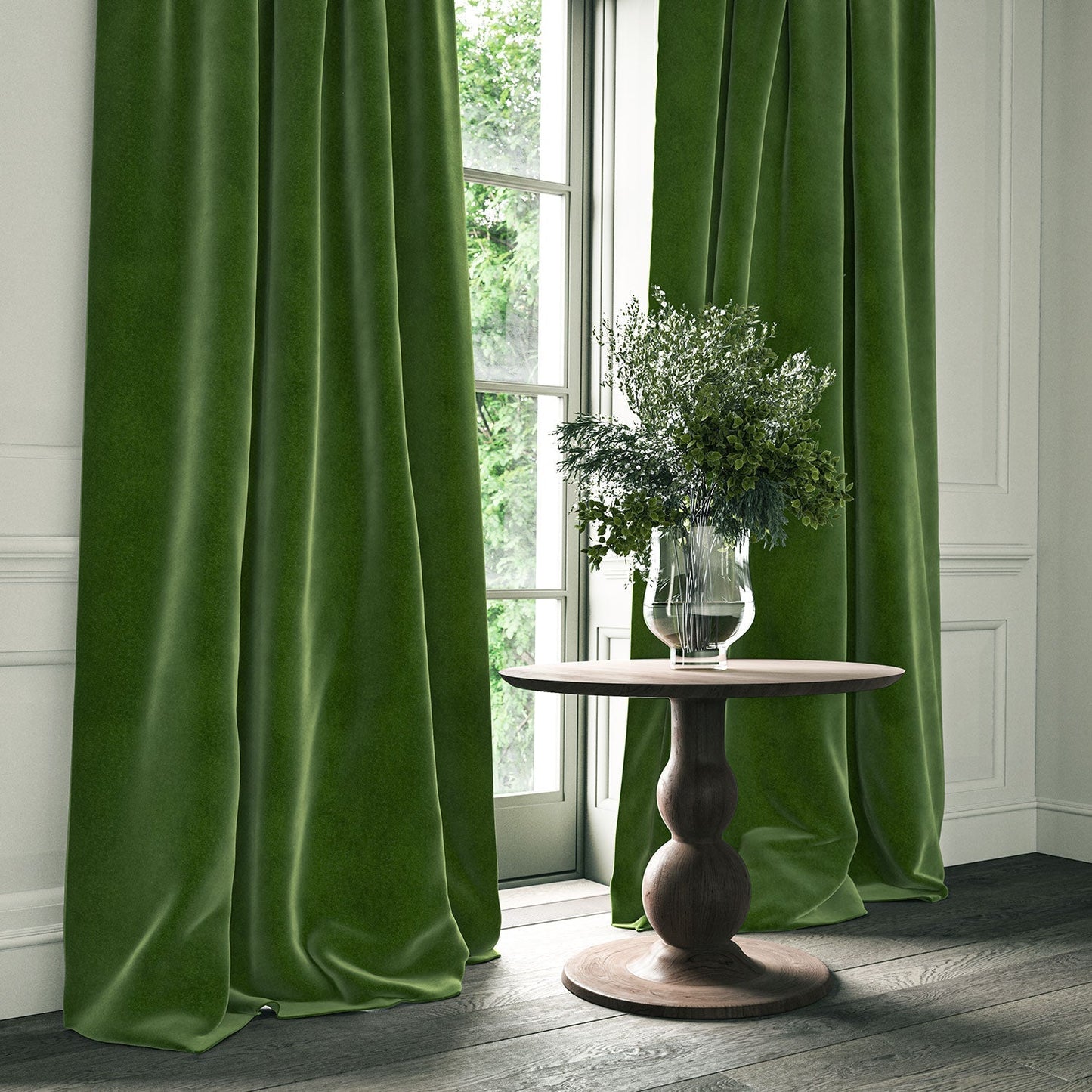 Linwood Omega Shamrock CFR Made to Measure Curtains
