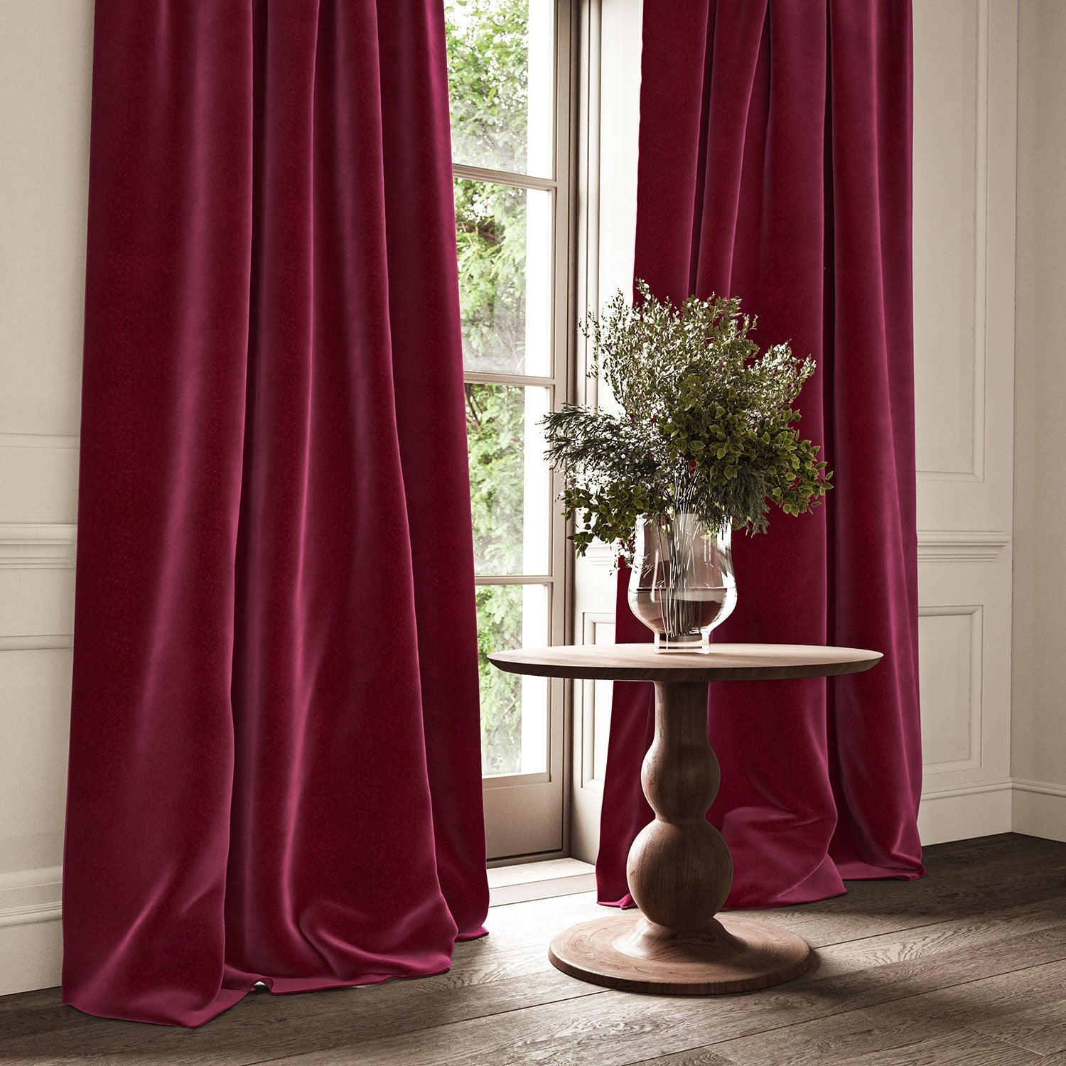 Linwood Omega Tulip CFR Made to Measure Curtains