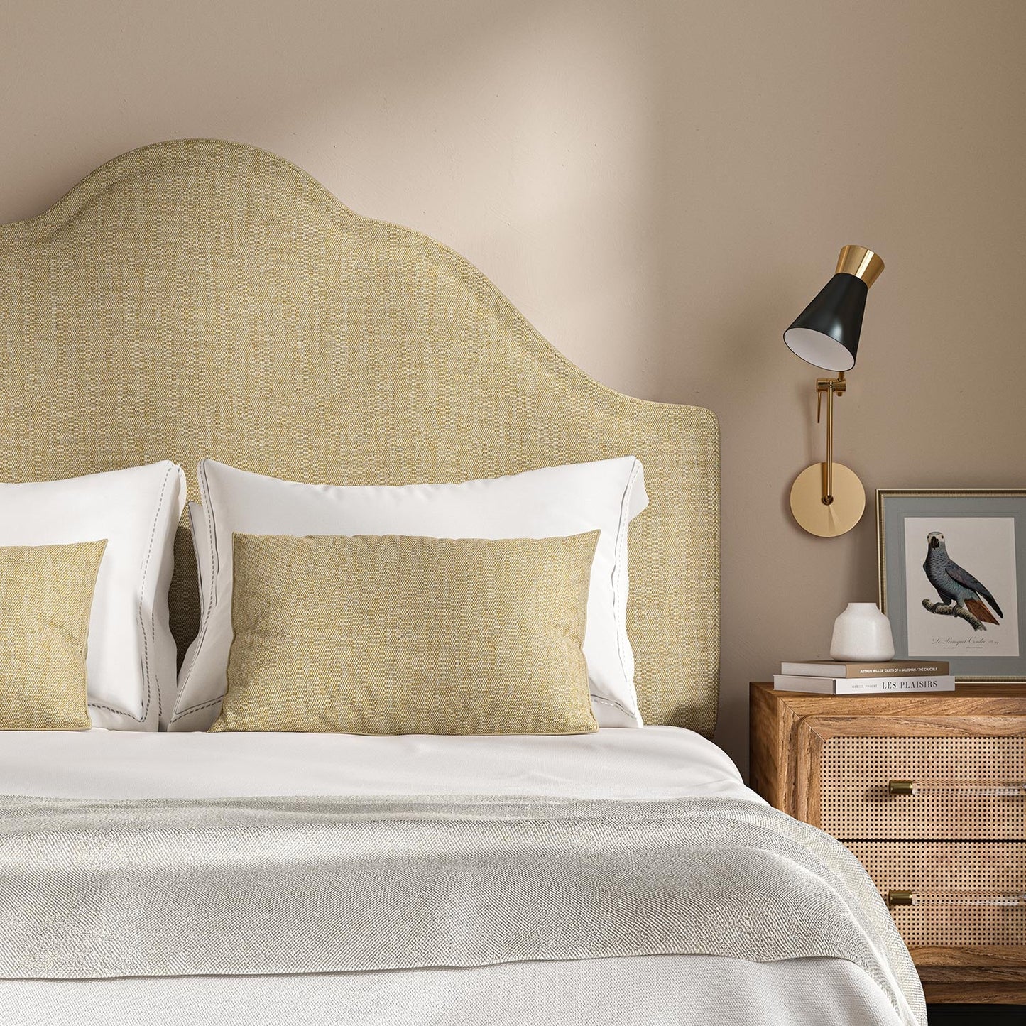Linwood Orta Blonde FR Made to Measure Curtains