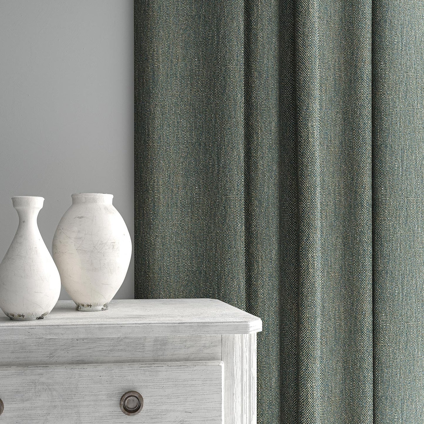 Linwood Orta Bluestone FR Made to Measure Curtains