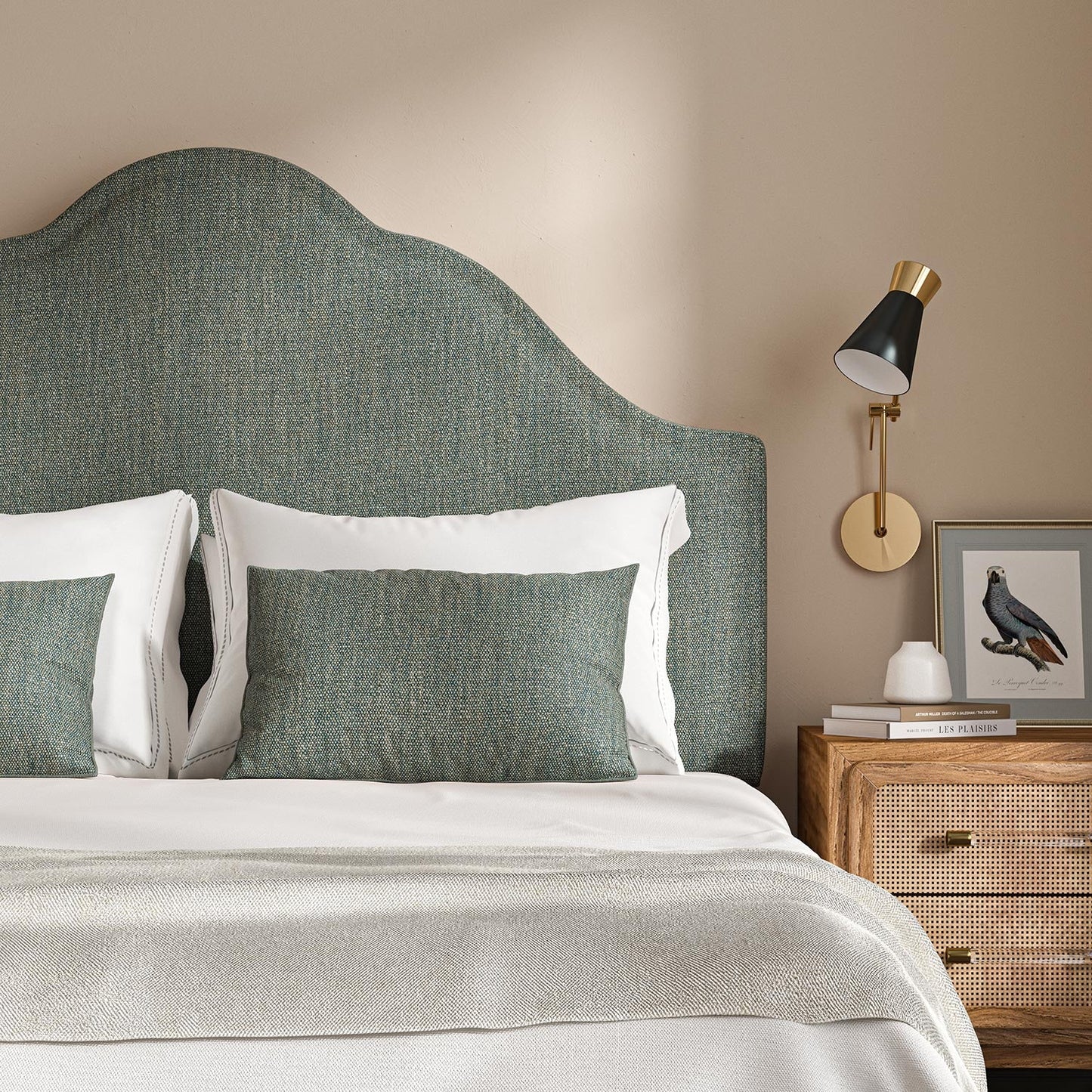 Linwood Orta Bluestone FR Made to Measure Curtains