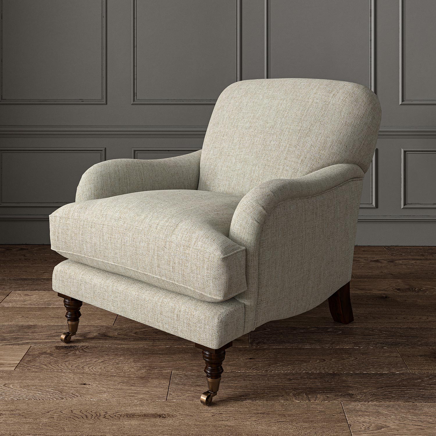 Linwood Orta Chalk FR Made to Measure Curtains