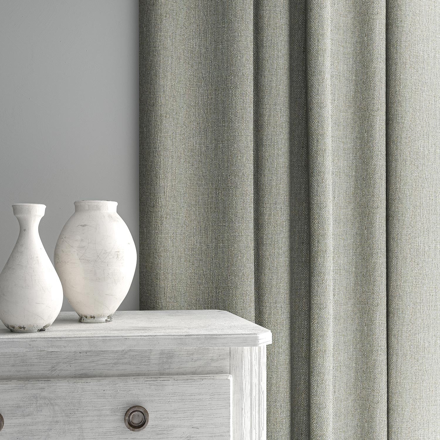 Linwood Orta Dove FR Made to Measure Curtains