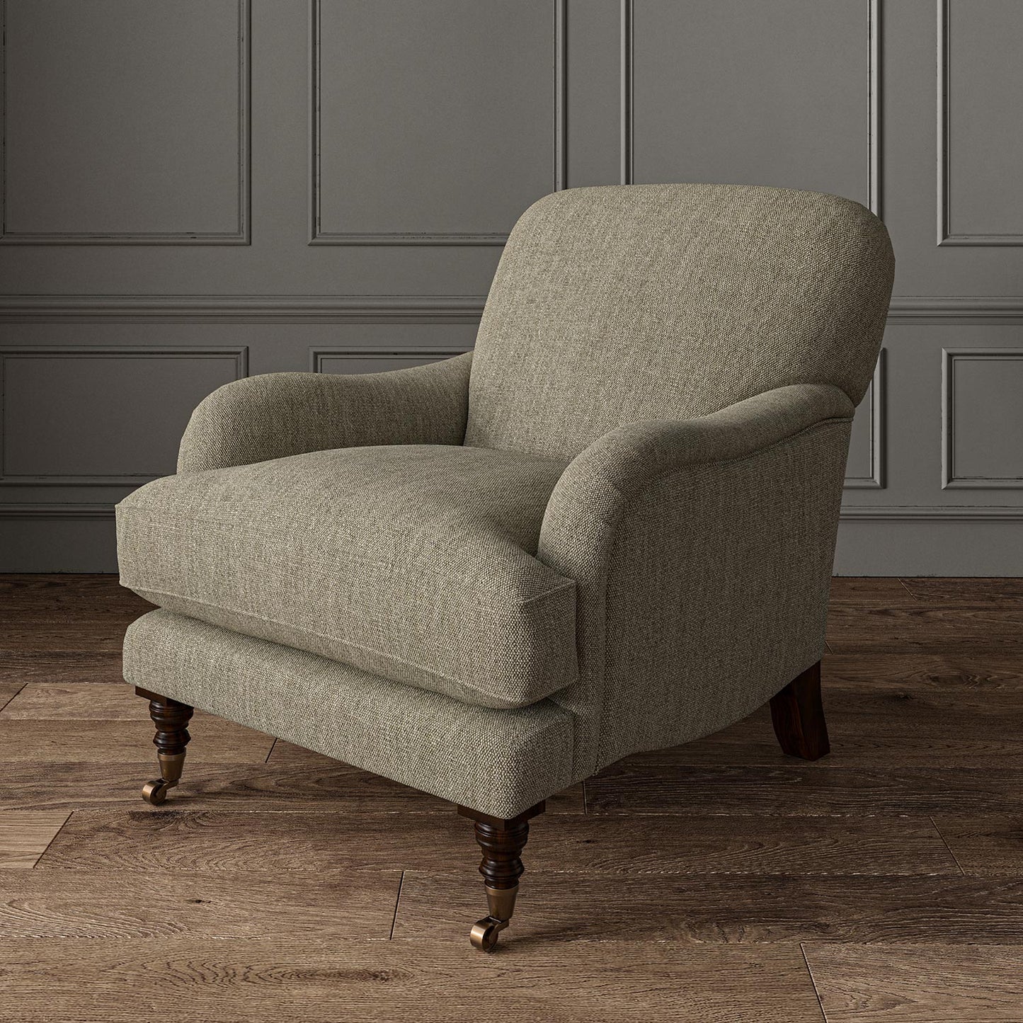 Linwood Orta Mushroom FR Made to Measure Curtains