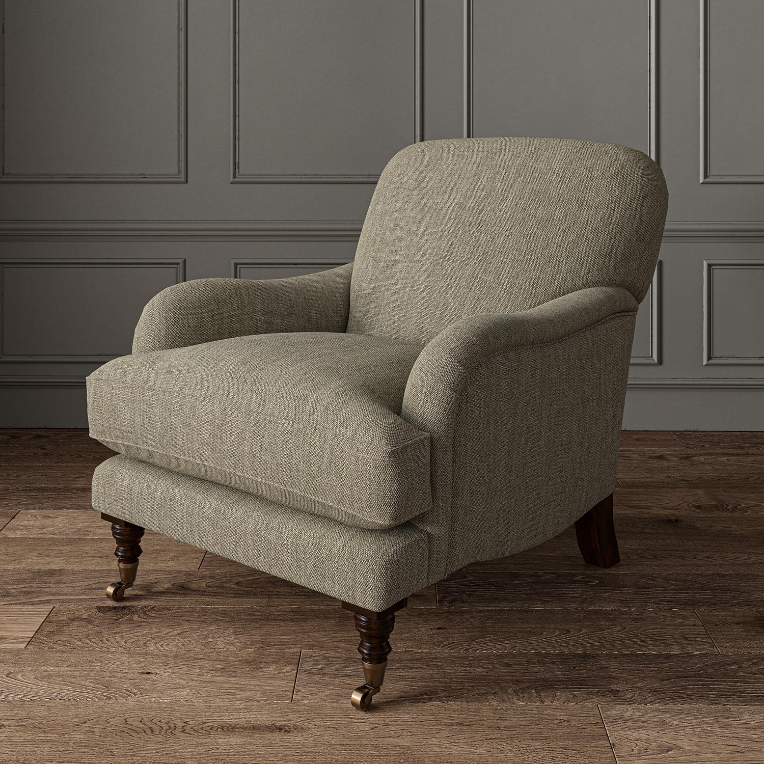 Linwood Orta Mushroom FR Made to Measure Curtains
