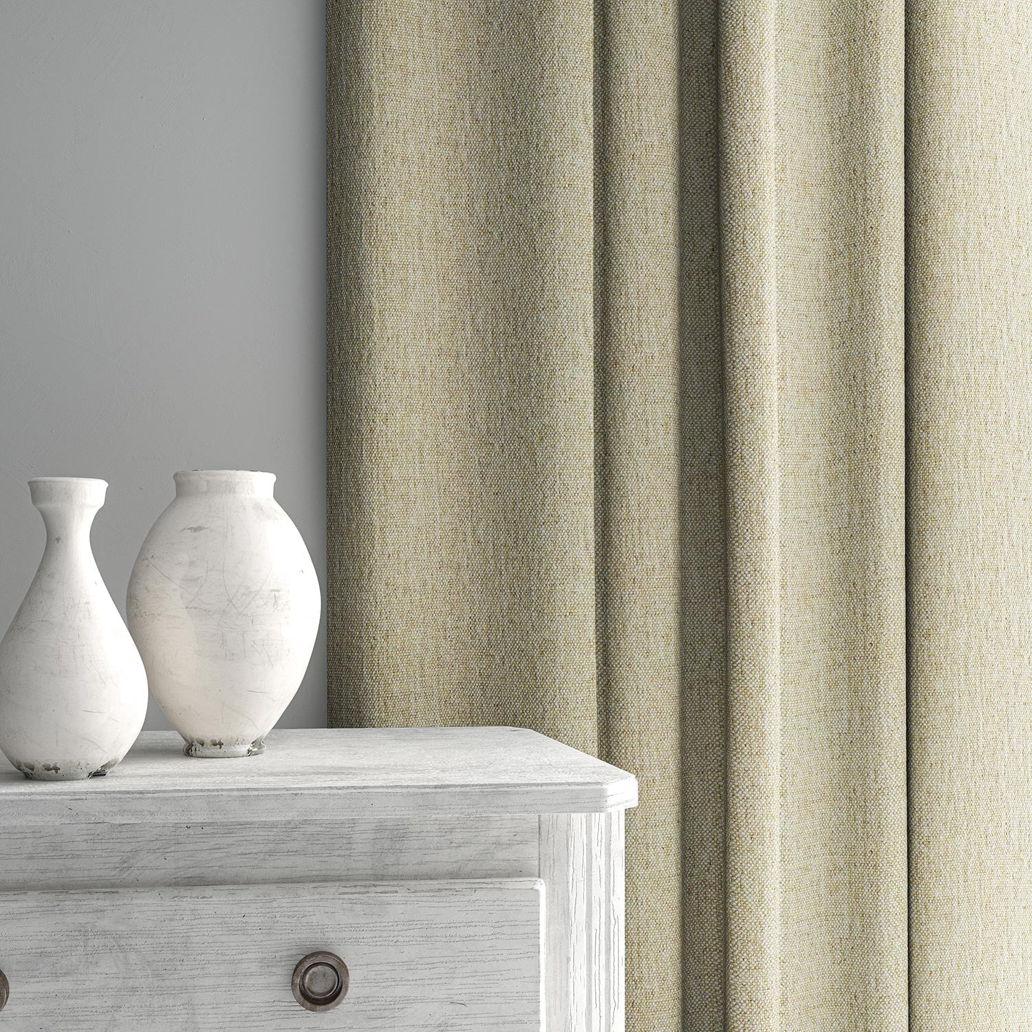 Linwood Orta Oatmeal FR Made to Measure Curtains