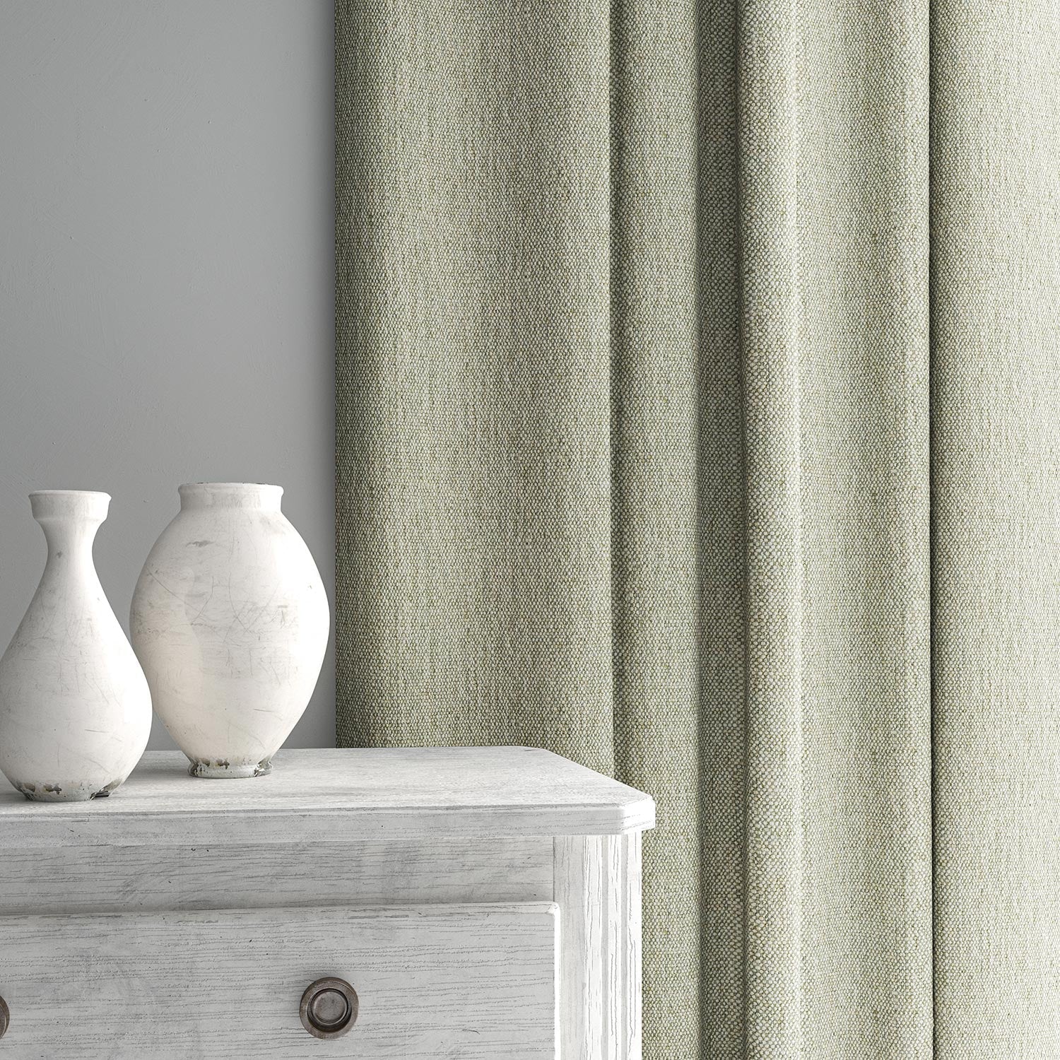 Linwood Orta Rocksalt FR Made to Measure Curtains
