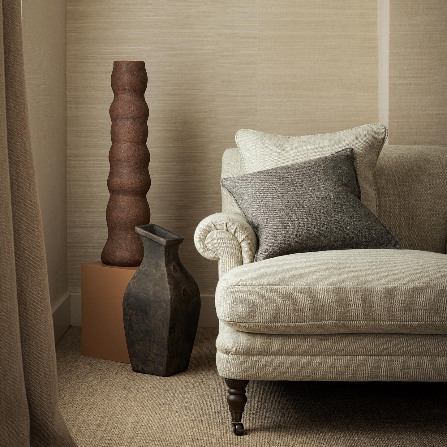Linwood Orta Linen FR Made to Measure Curtains