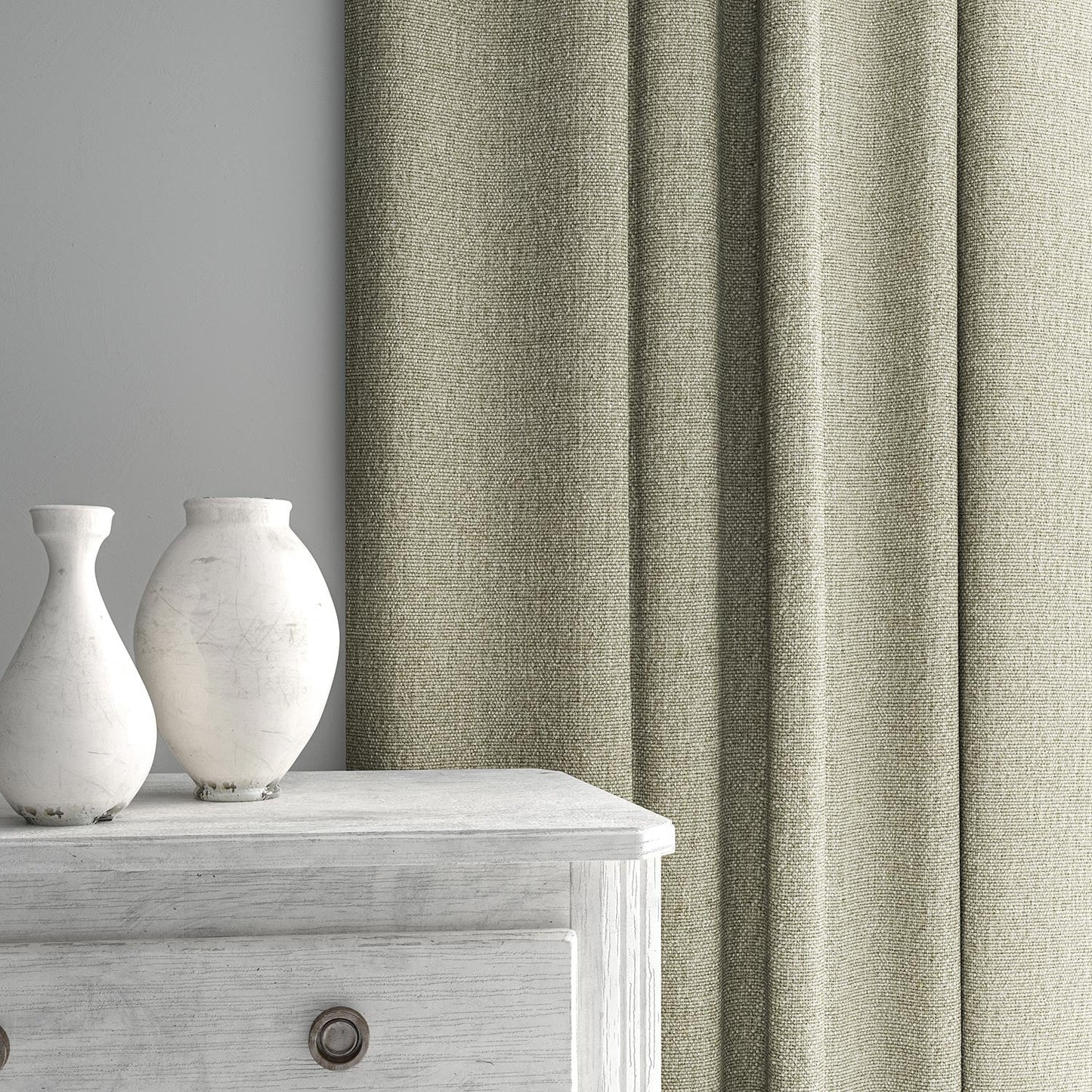 Linwood Orta Stone FR Made to Measure Curtains