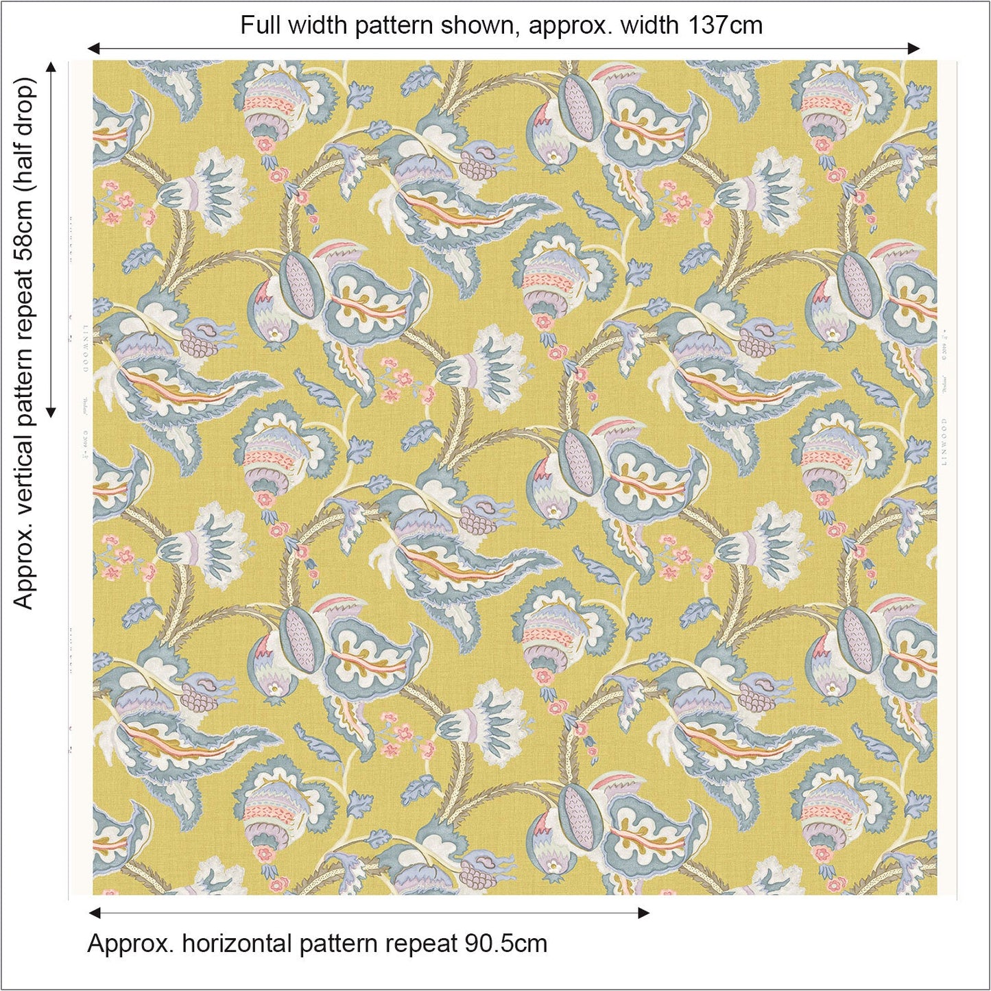 Linwood Perdana Lichen Made to Measure Curtains